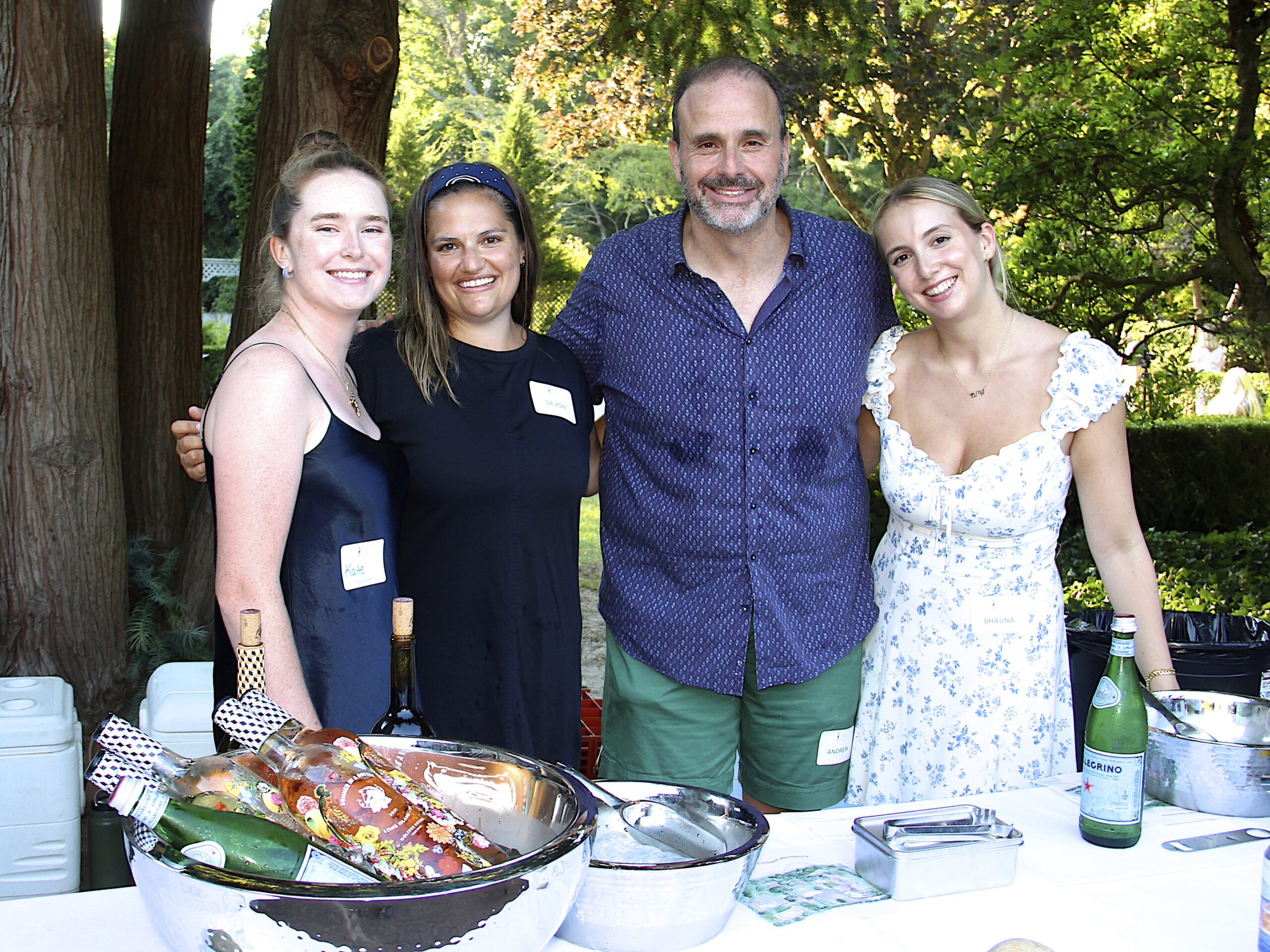 Kate Ward, Devon Reichart, Andrew Brandman and Shawna Brandman