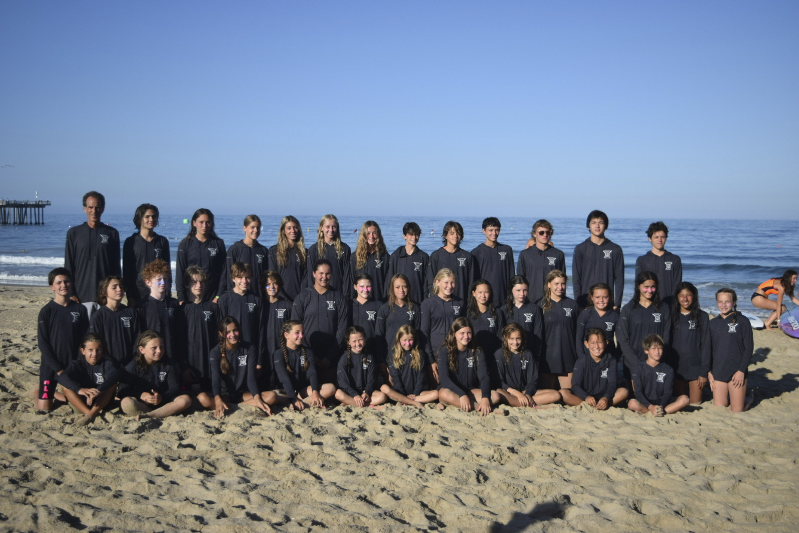 The Hampton Lifeguard Association junior lifeguard team that traveled to California last weekfor the USLA National Championships.  NICOLE CASTILLO