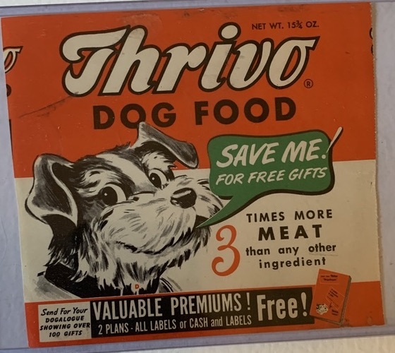 The Moylan Sisters sang a jingle about Thrivo Dog Food which sponsored their weekly radio show.