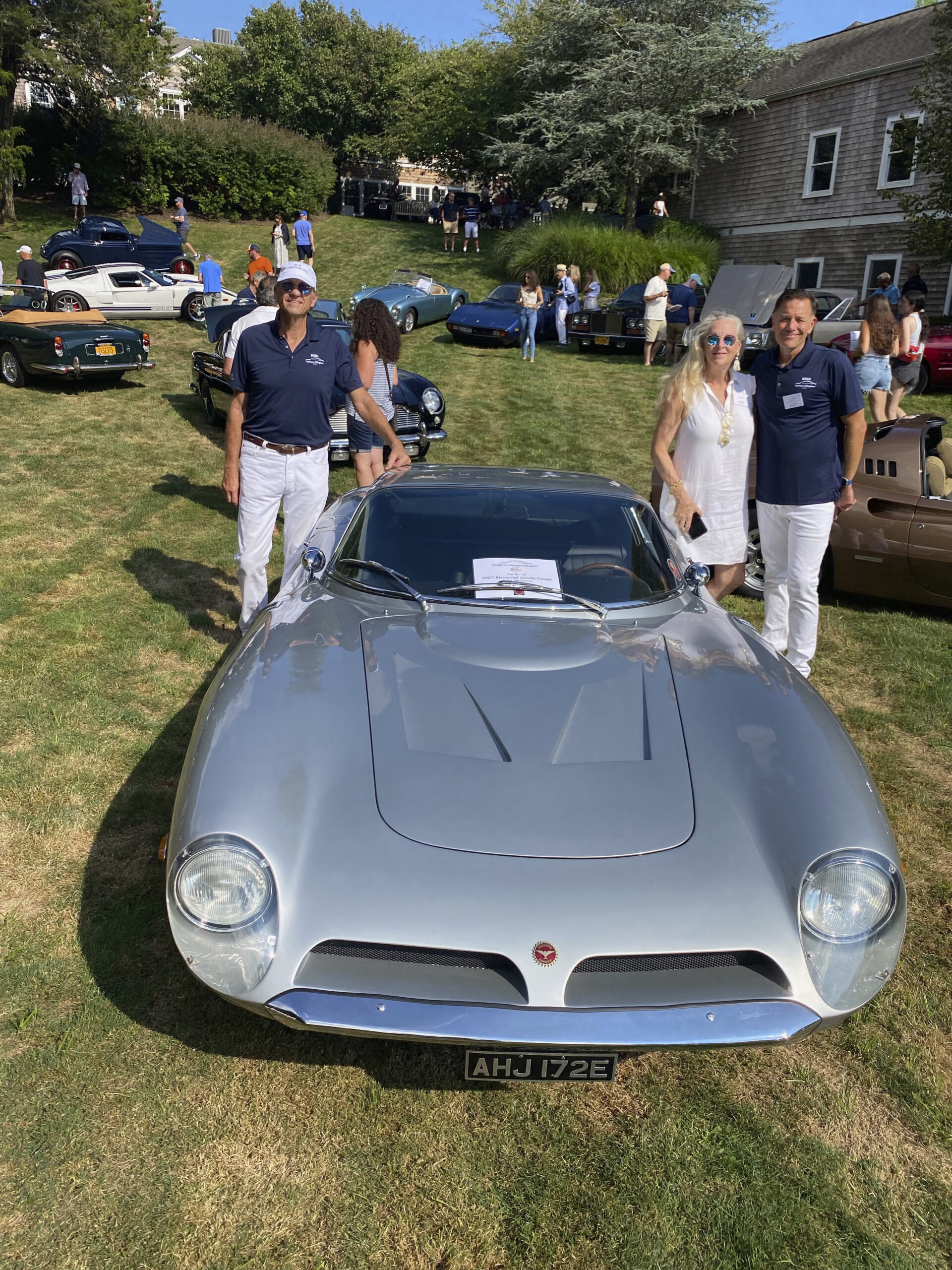 Audrey and Martin Gruss and Carol Guest at the Fresh Air Home for the Inaugural Concours d'Elegance.   GREG D'ELIA