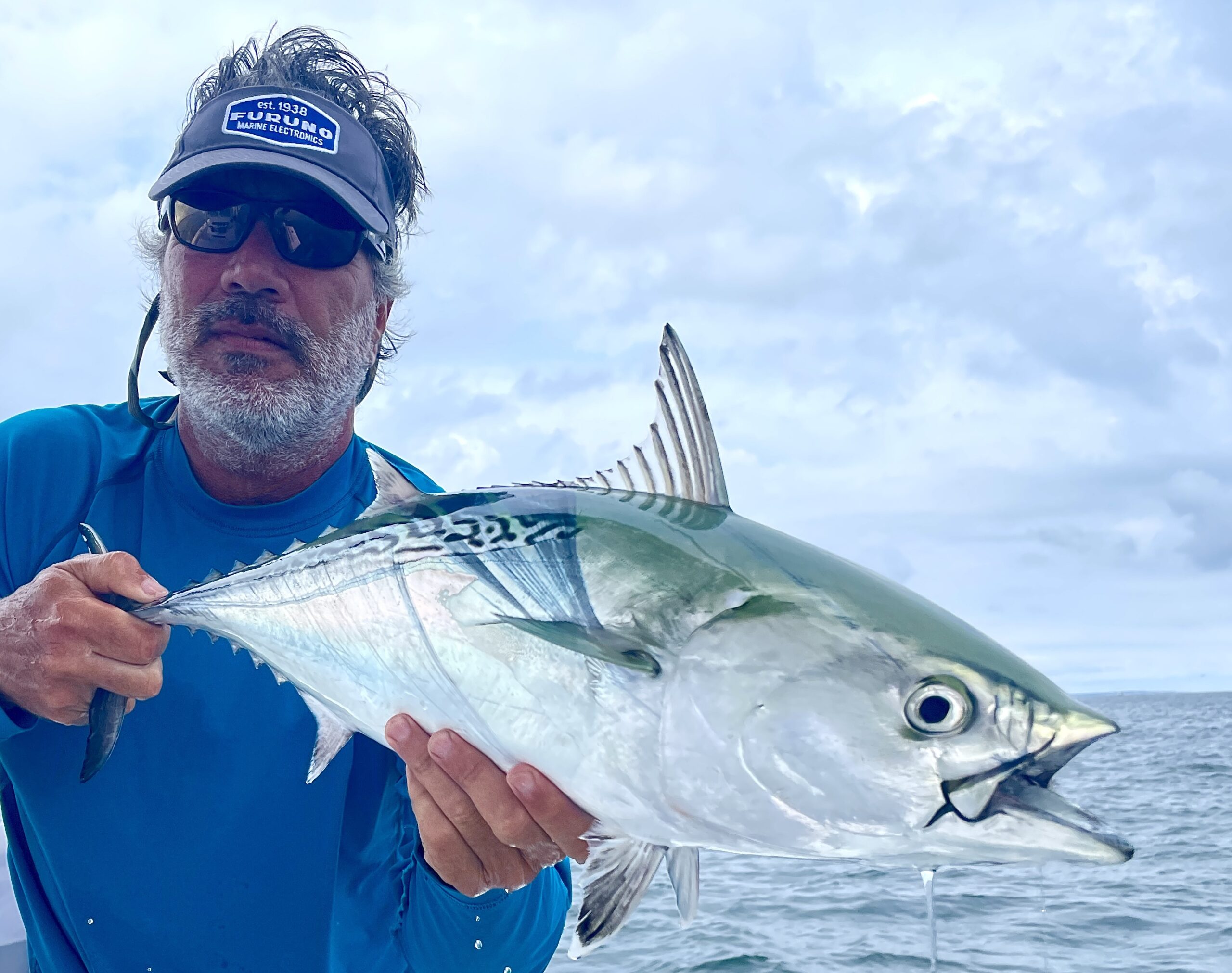 It's albie season! Light tackle anglers like Todd Richter rejoiced with the return of the tiny tuna called false albacore on Sunday.