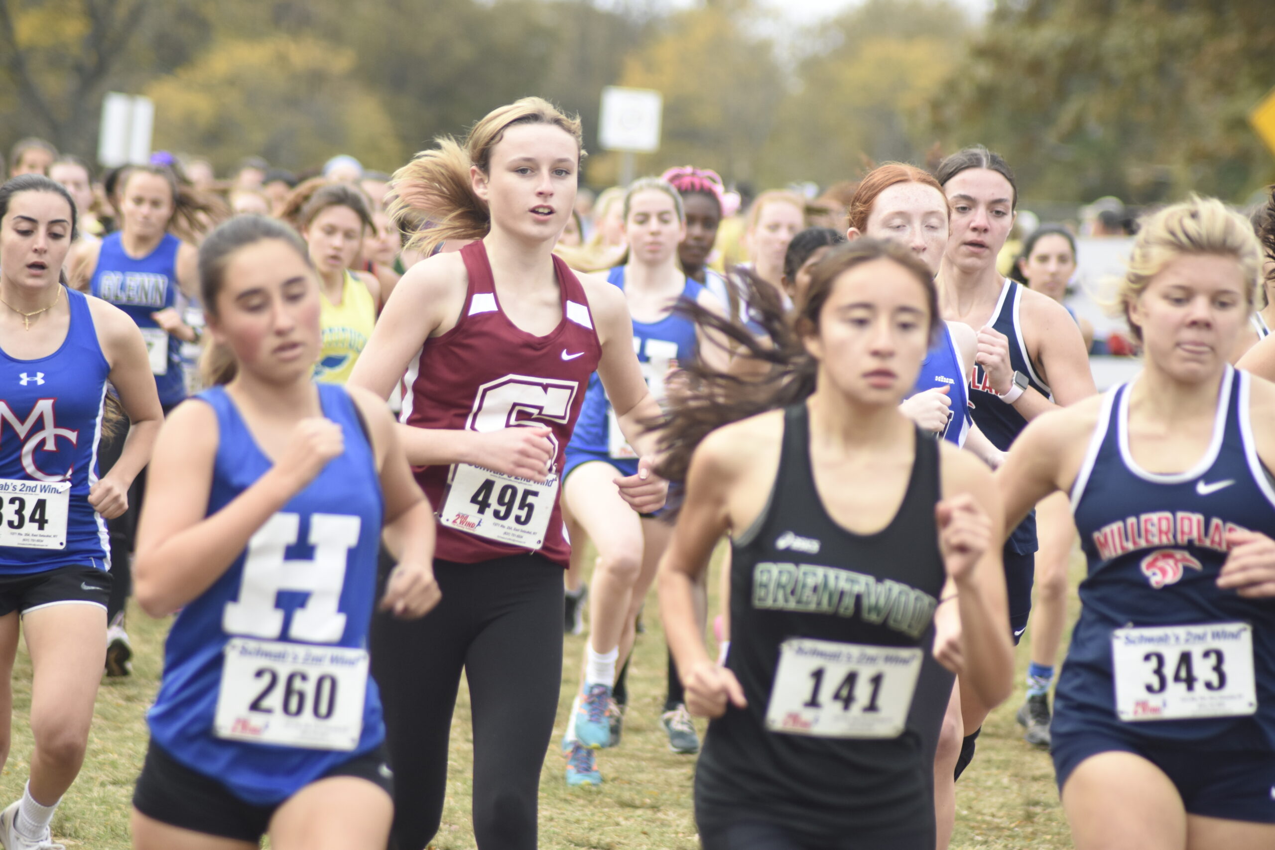 Hayden Gilmartin is returning for Southampton's girls cross country team.    DREW BUDD