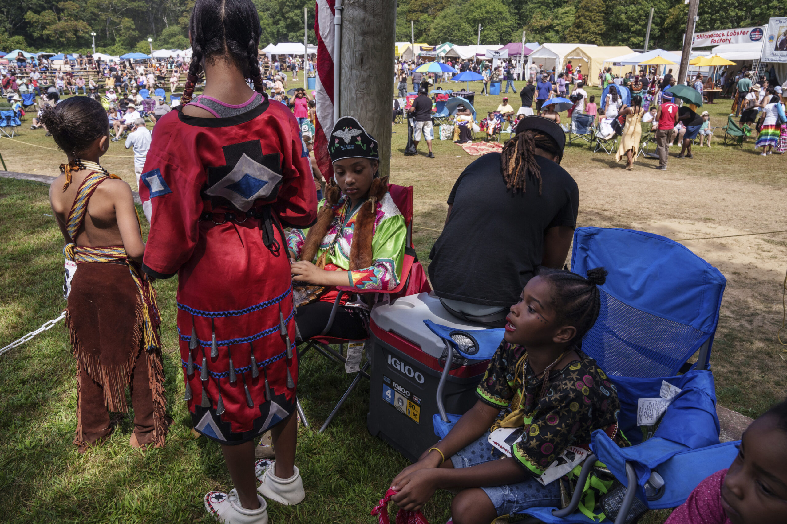 The Shinnecock Nation hosted its  annual powwow over the Labor Day weekend.