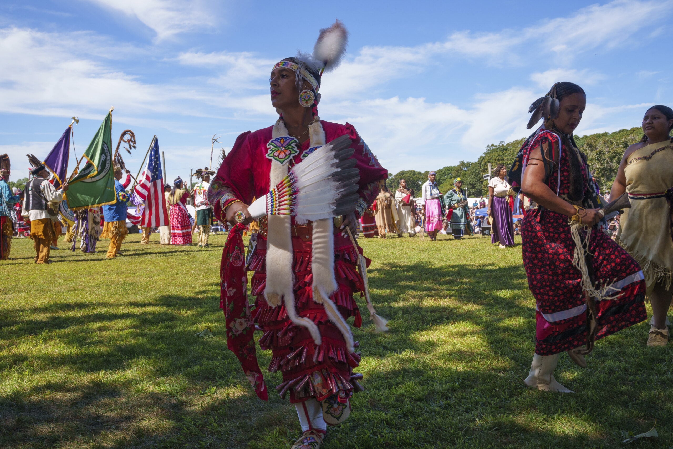 The Shinnecock Nation hosted its  annual powwow over the Labor Day weekend.