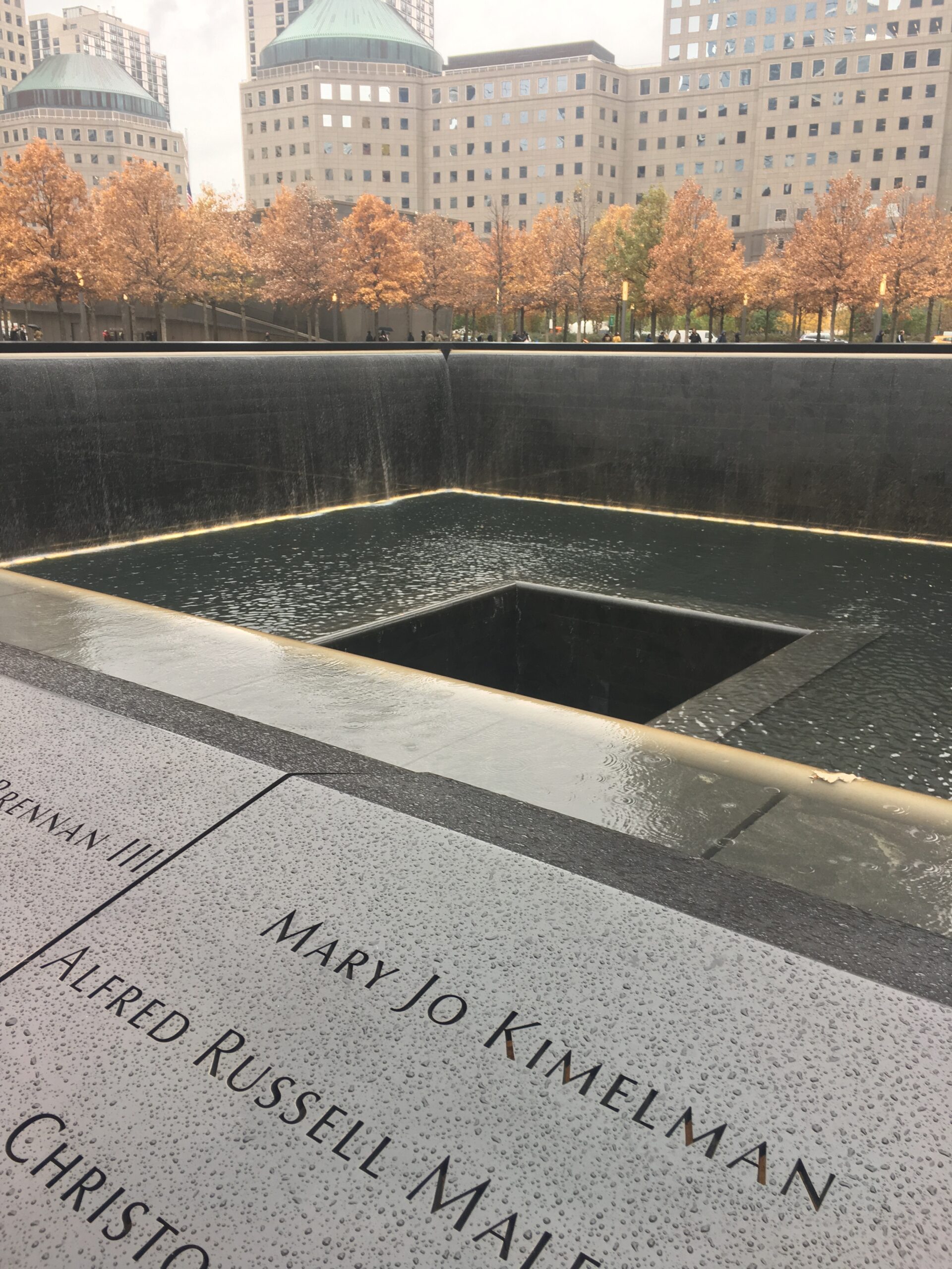 A view of the 9/11 Memorial at Ground Zero. JOE CALDERONE