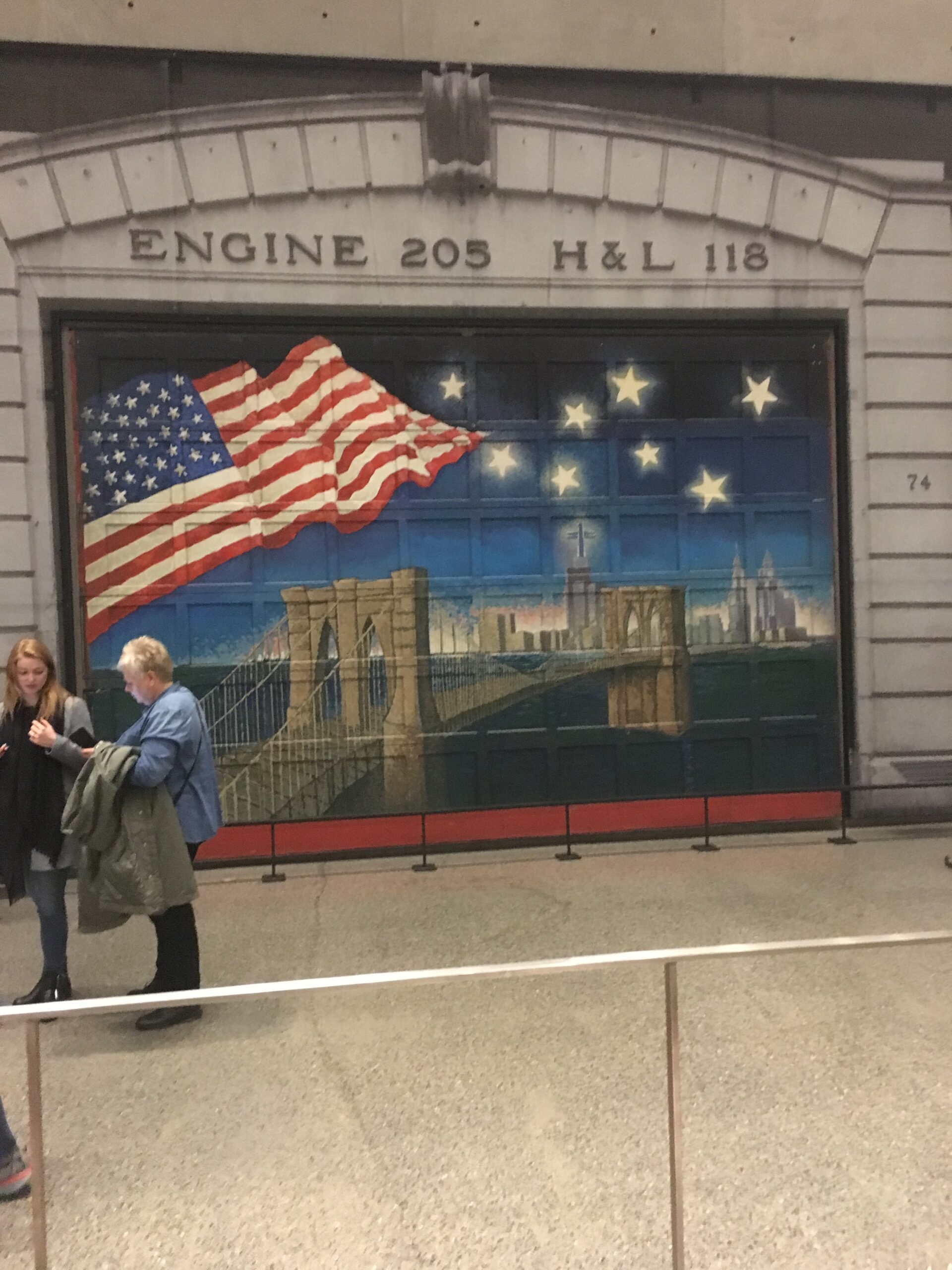 A view inside the 9/11 Memorial Museum at Ground Zero. JOE CALDERONE