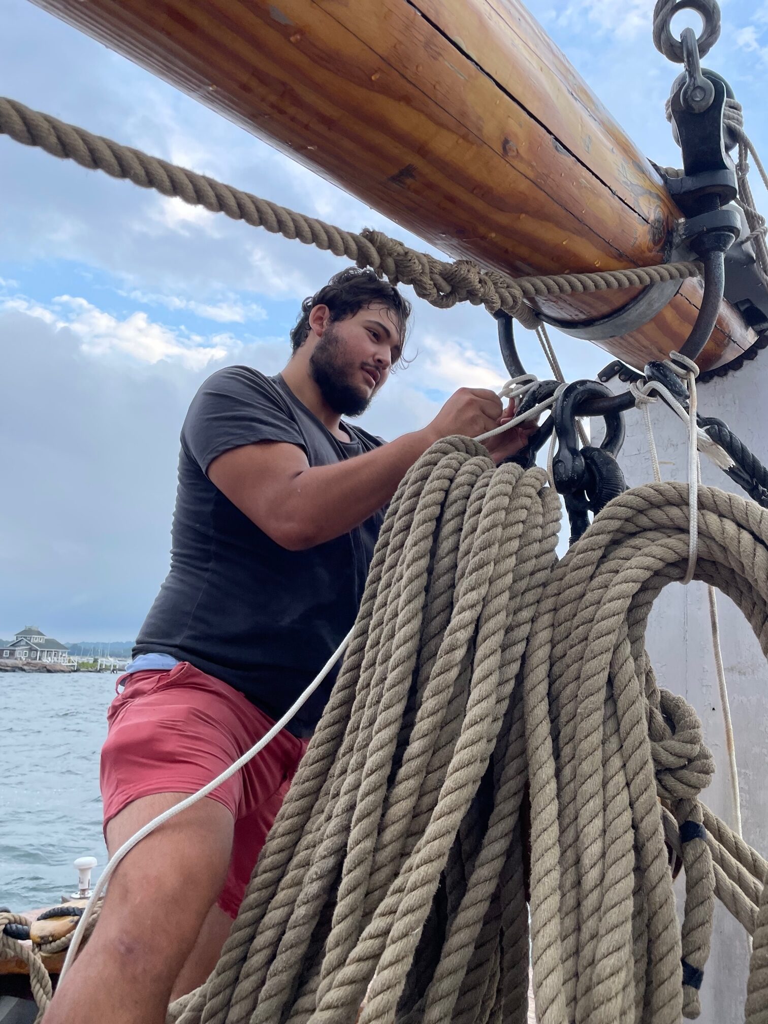 Tall Ship Amistad Makes Visit To Greenport For Maritime Festival