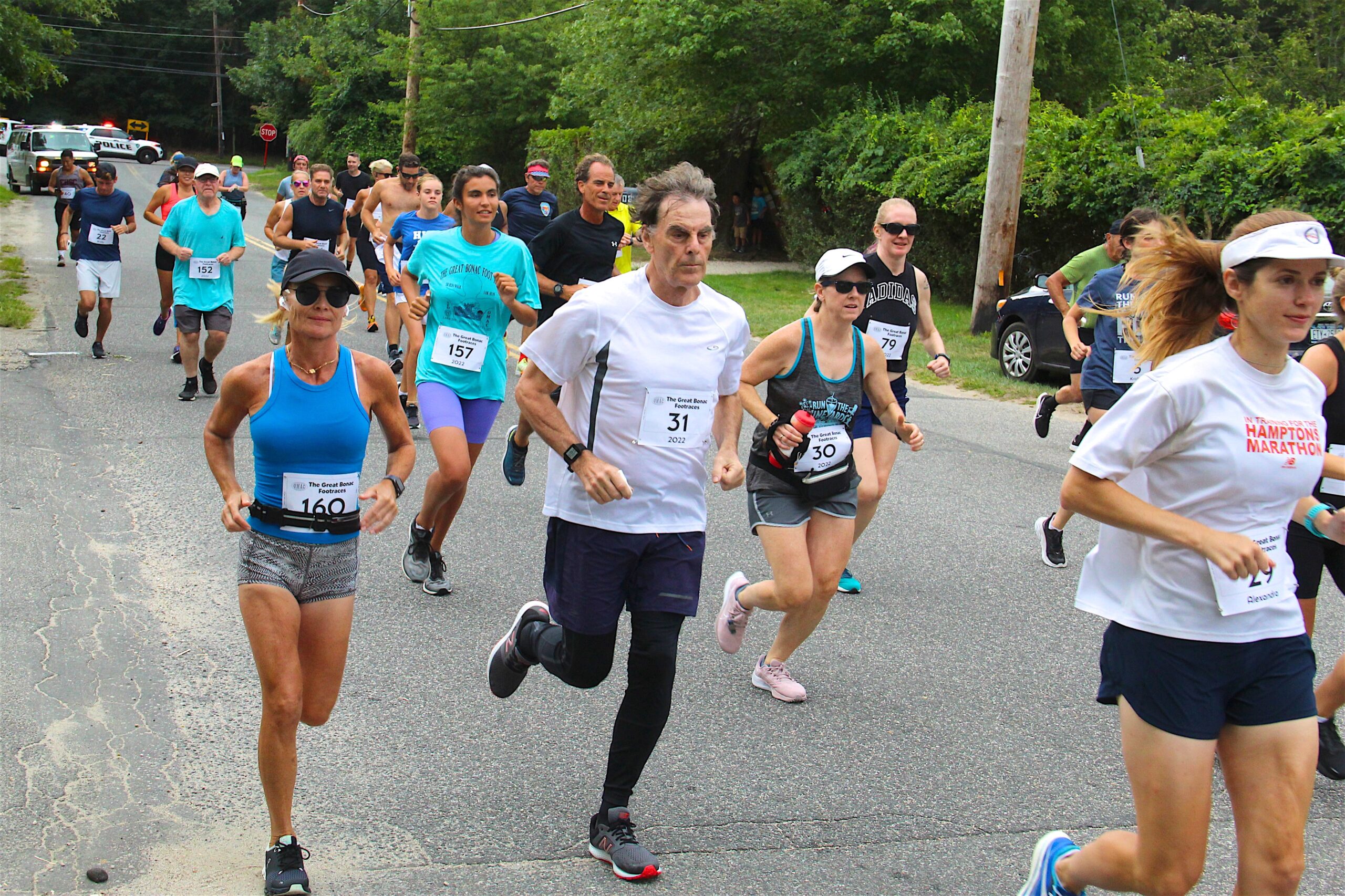 The Great Bonac Footraces were held in Springs on Monday morning.     KYRIL BROMLEY