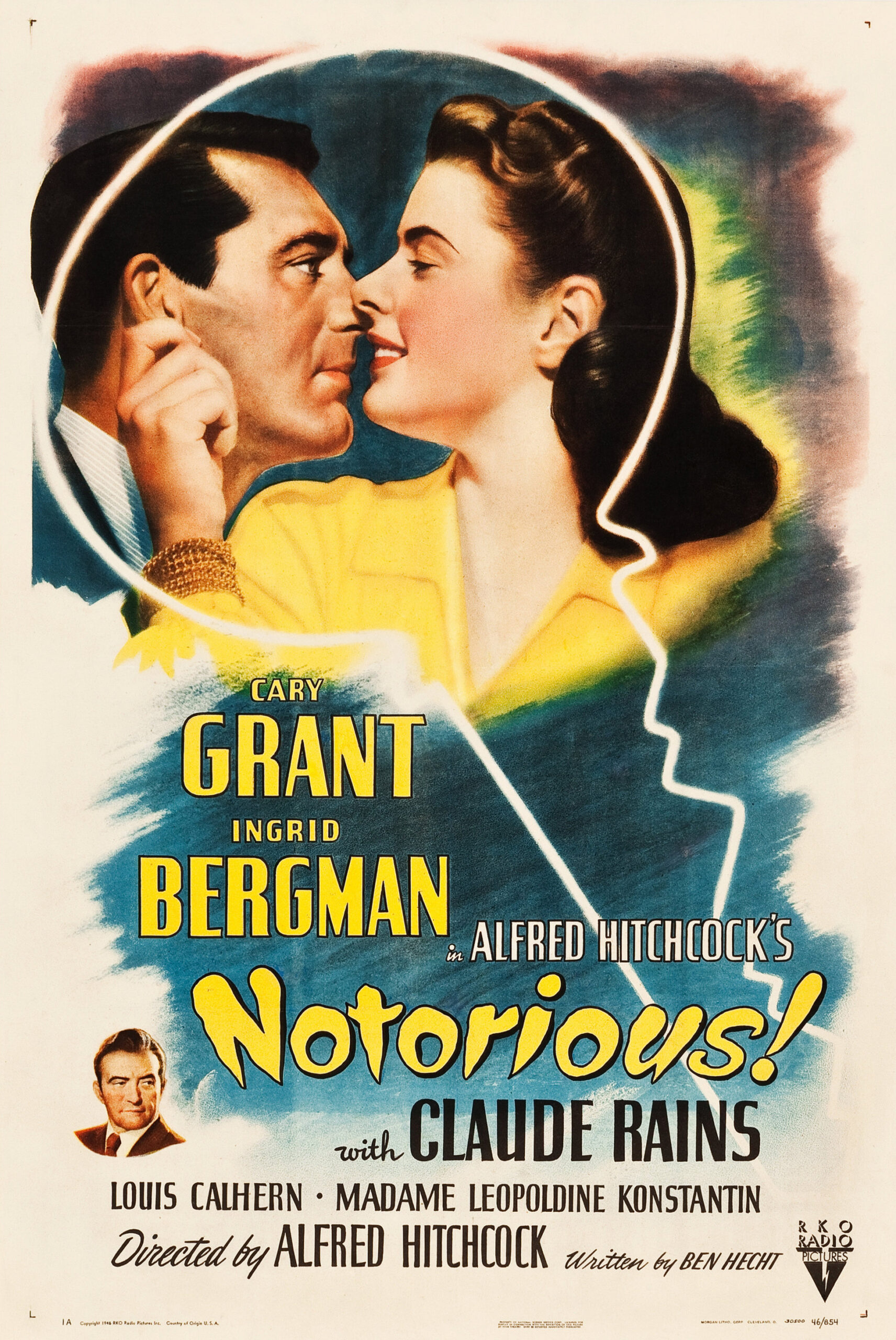 “Notorious” poster, 1946.