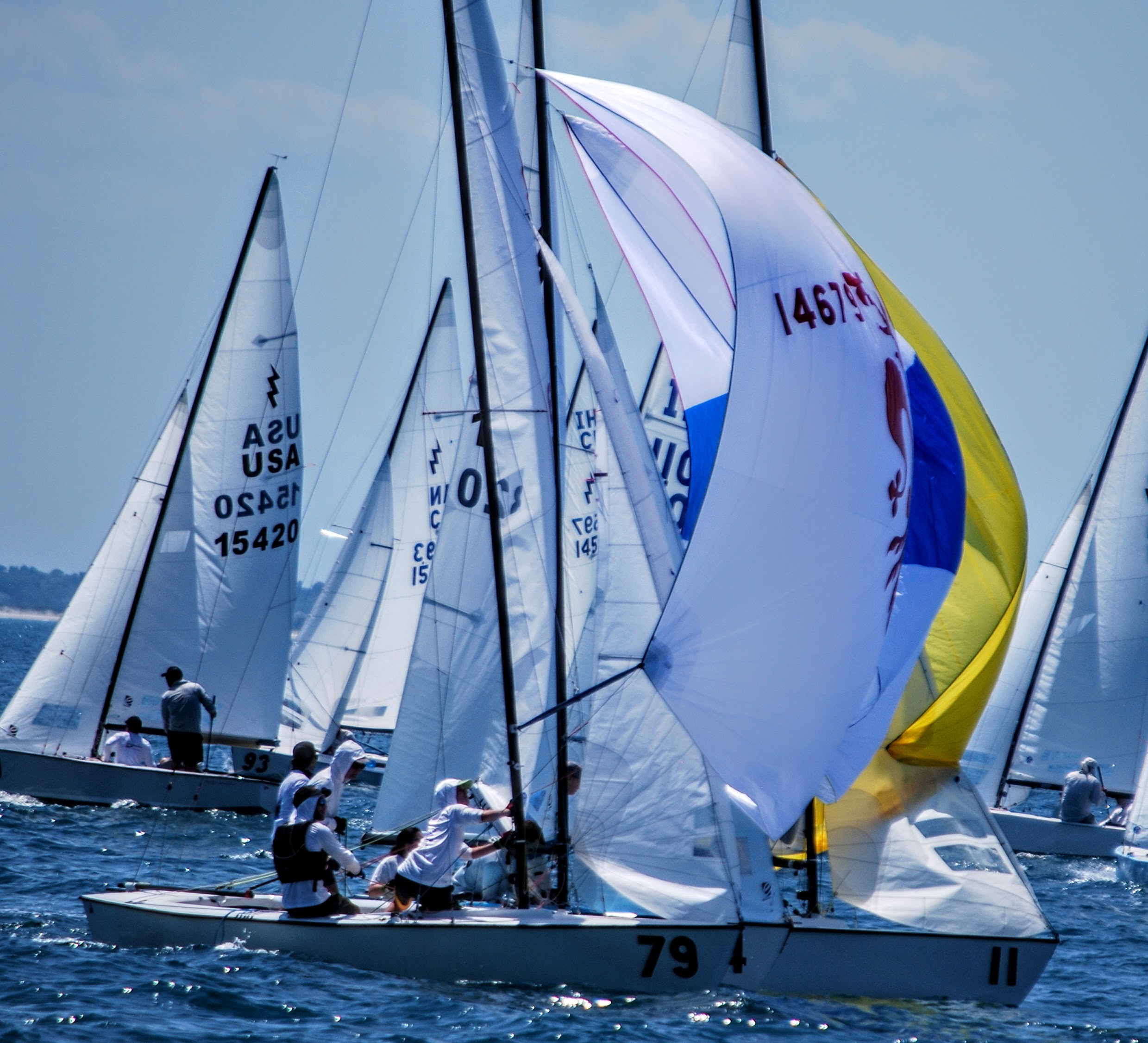 Francesco, Stefano and Cosimo Rulli, in the ITA 14679 boat, competed in the Lightning World Championships hosted by the Carolina Yacht Club in Wrightsville Beach, North Carolina this past May.