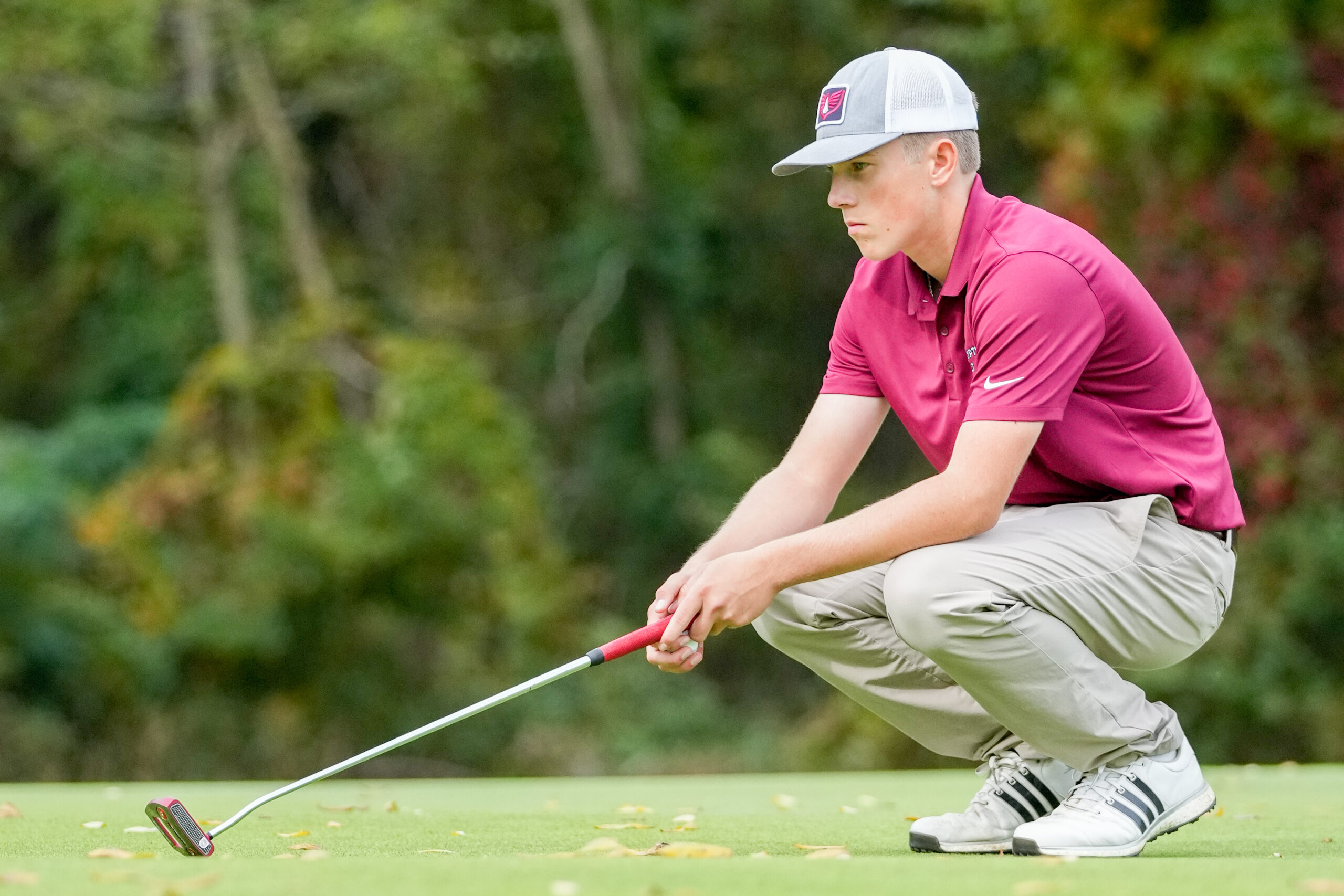 Senior Brian Emmons is a key returning golfer for the Mariners this season.    RON ESPOSITO