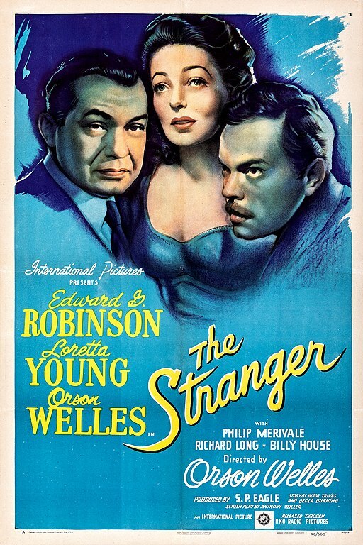“The Stranger” poster, 1945.
