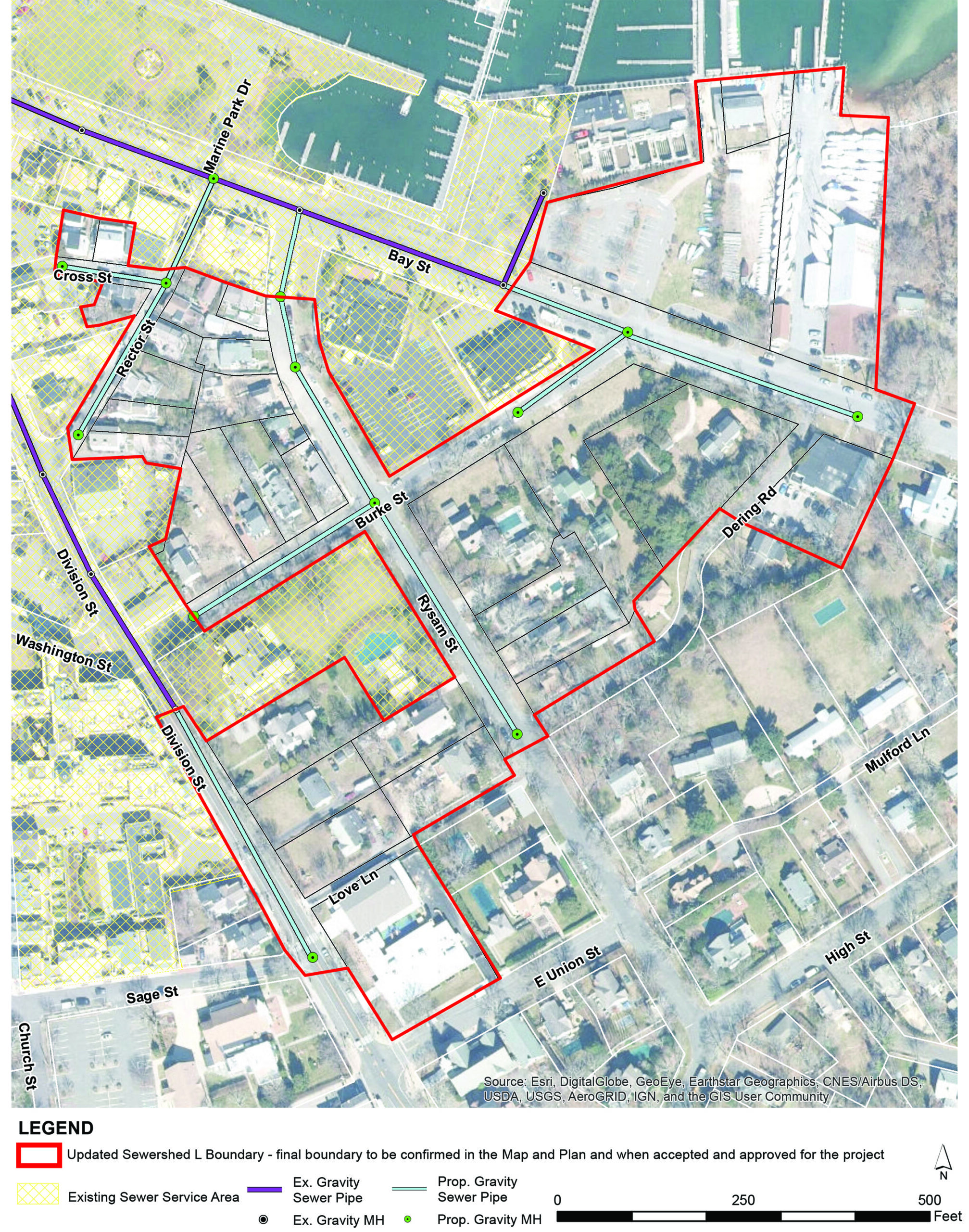 Sag Harbor Village plans to extend its sewer system into a neighborhood between Rysam and Division streets where homes currently have cesspools that leach nitrogen into groundwater and the nearby harbor.