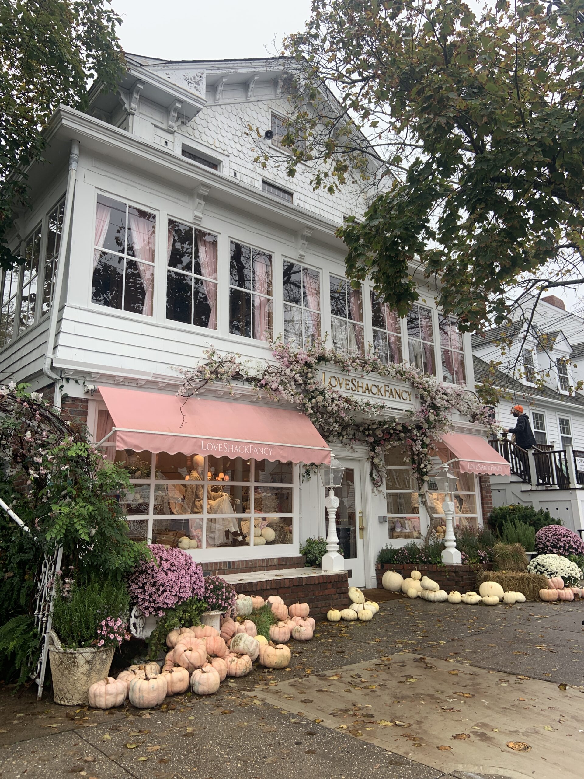 A proposal has been brought to the Sag Harbor Planning Board to build a two-story building behind this existing building on Madison Street. STEPHEN J. KOTZ