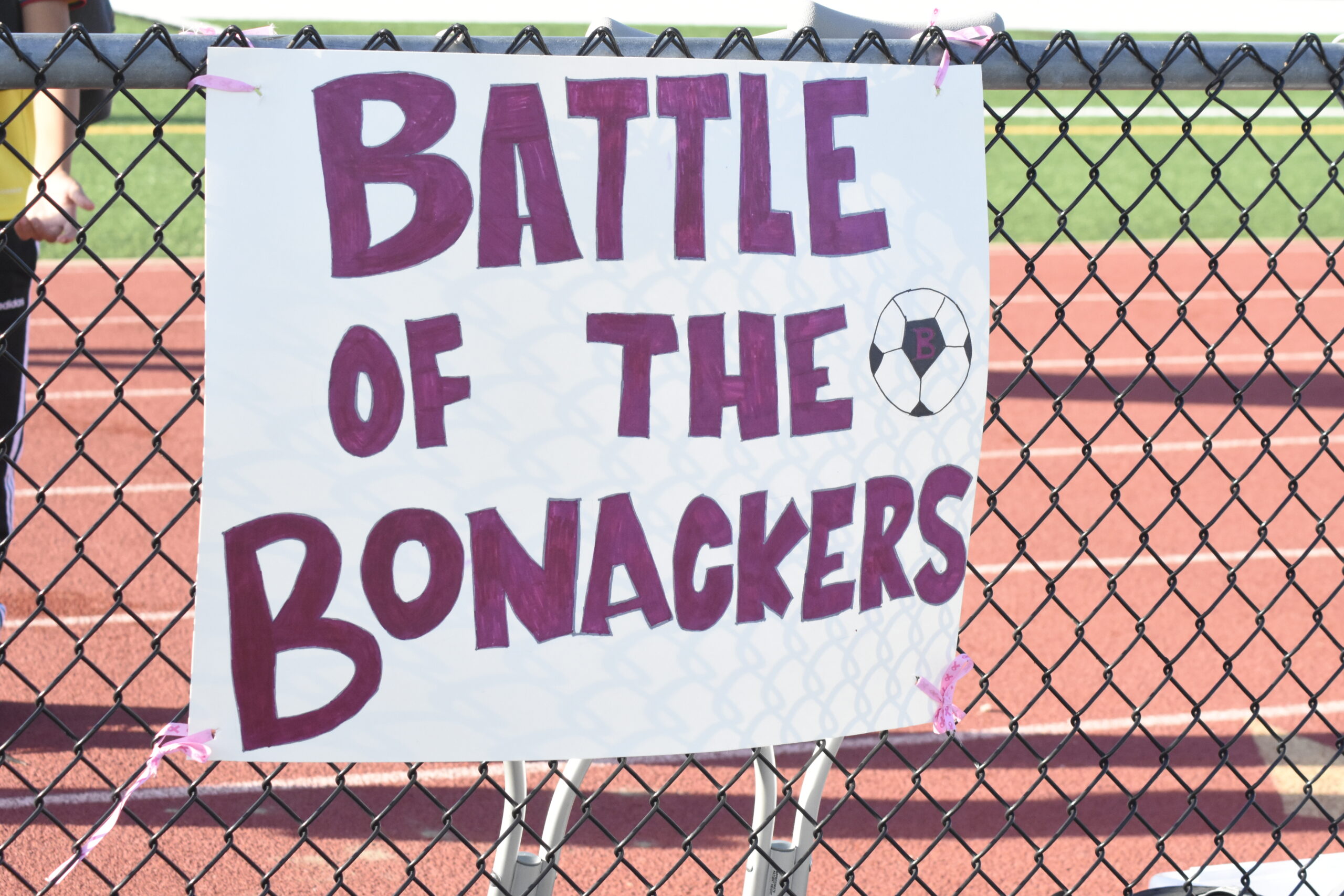 The East Hampton girls soccer program hosted the second annual Battle of the Bonackers, a charity event that raises funds for Kicks For Cancer.   DREW BUDD