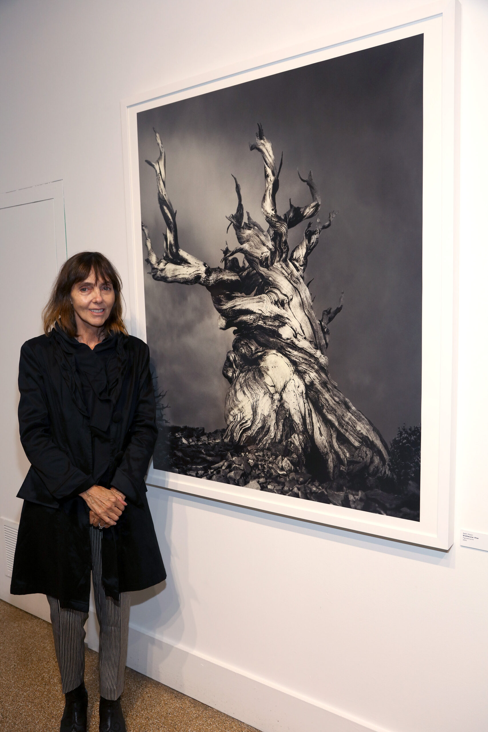 Artist Beth Moon at the October 1 opening of 