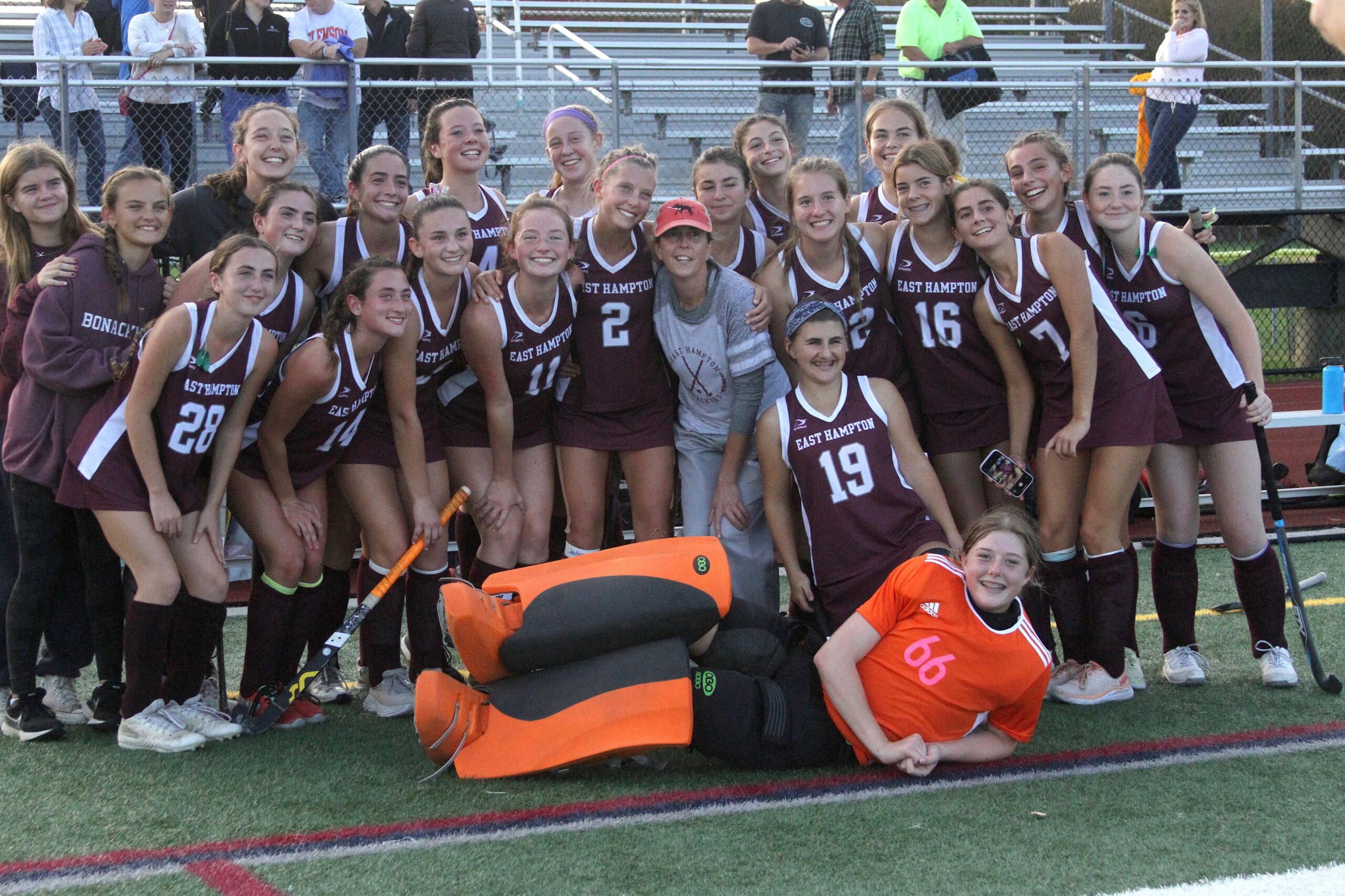 East Hampton's field hockey team advances to the Suffolk County championship for the first time since DESIRÉE KEEGAN