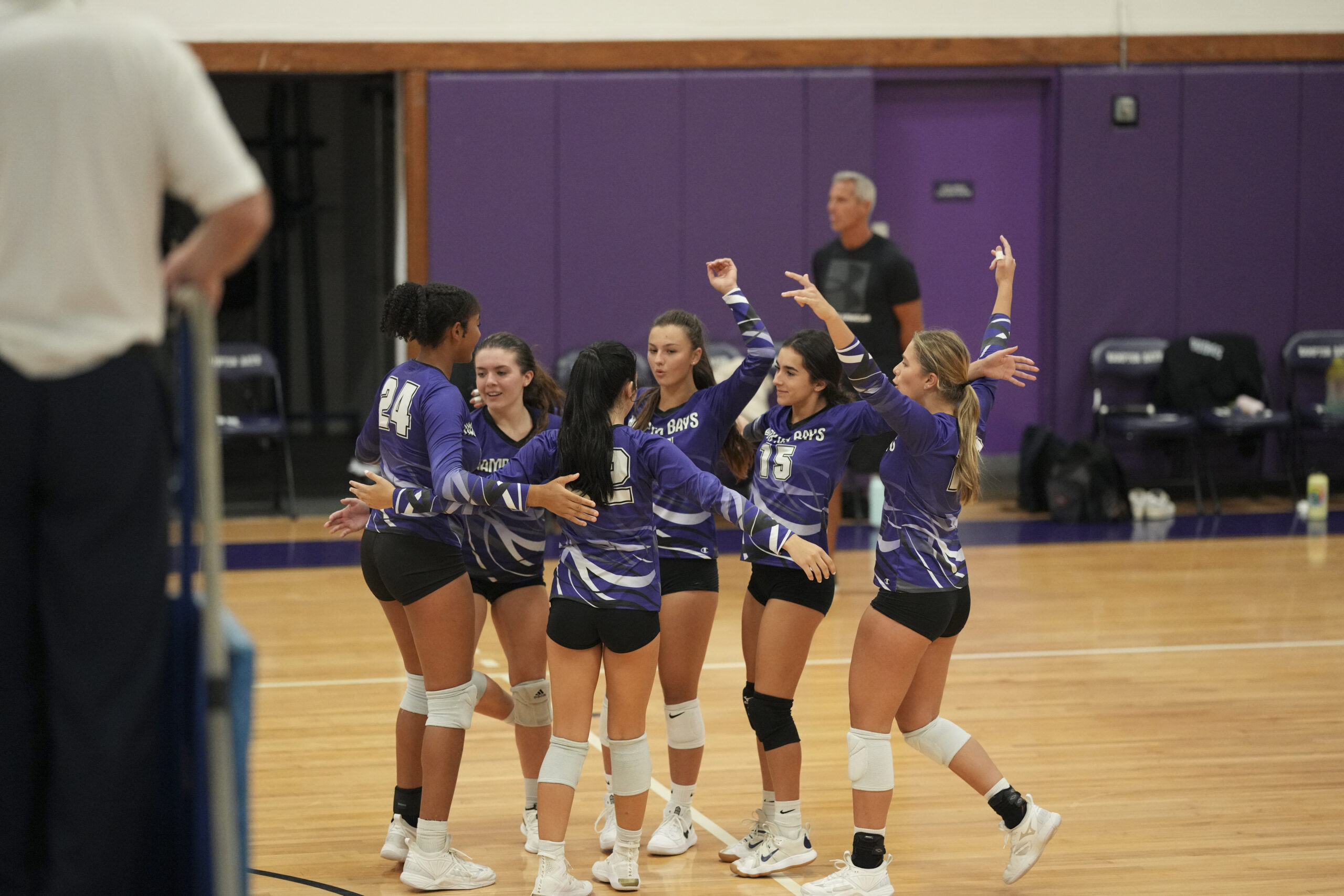 The Hampton Bays girls volleyball team clinched its first postseason berth since 2016 last week. RON ESPOSITO