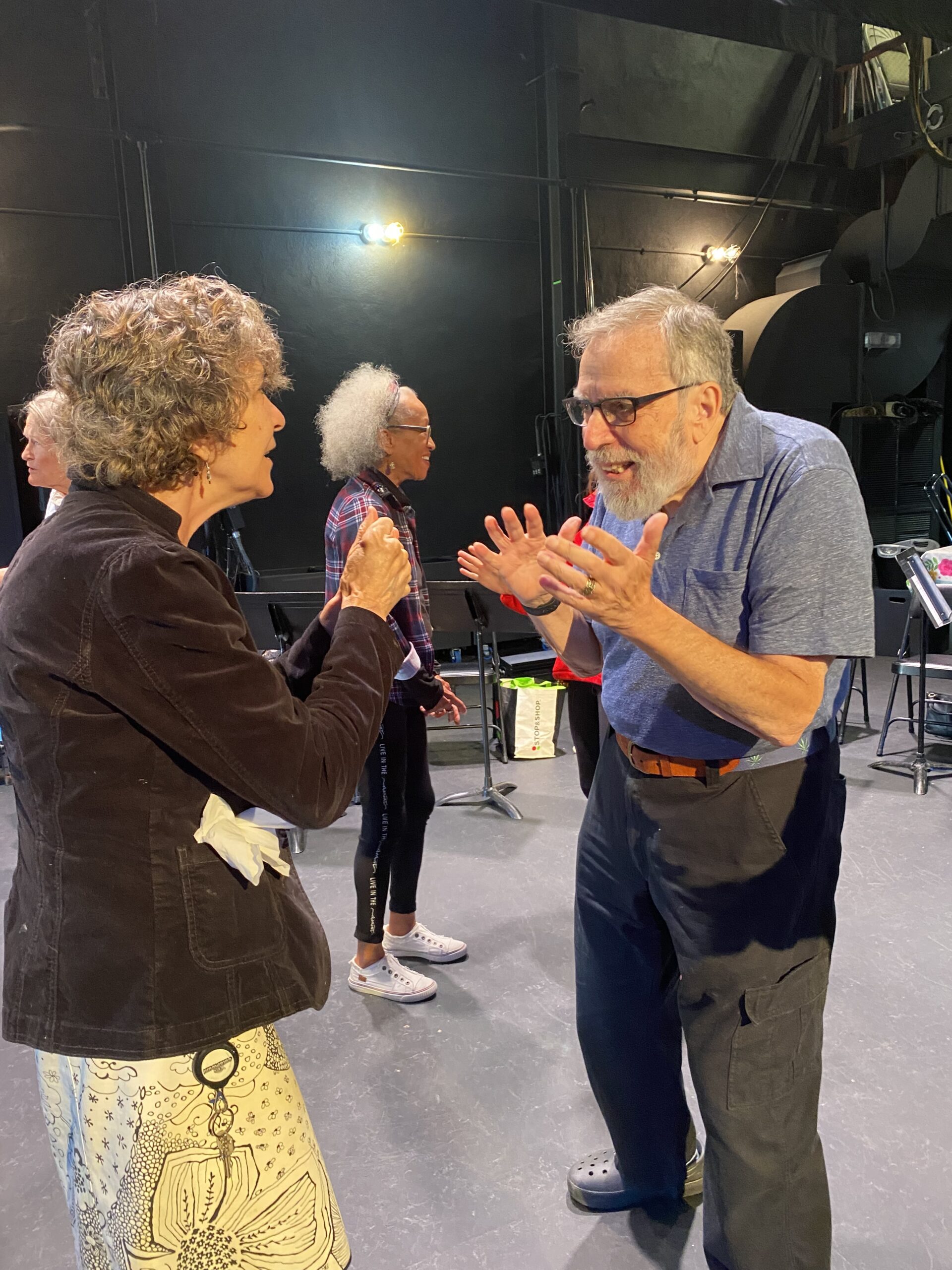 Participants in the Melodies & Memories program rehearsing at WHBPAC. COURTESY WHBPAC