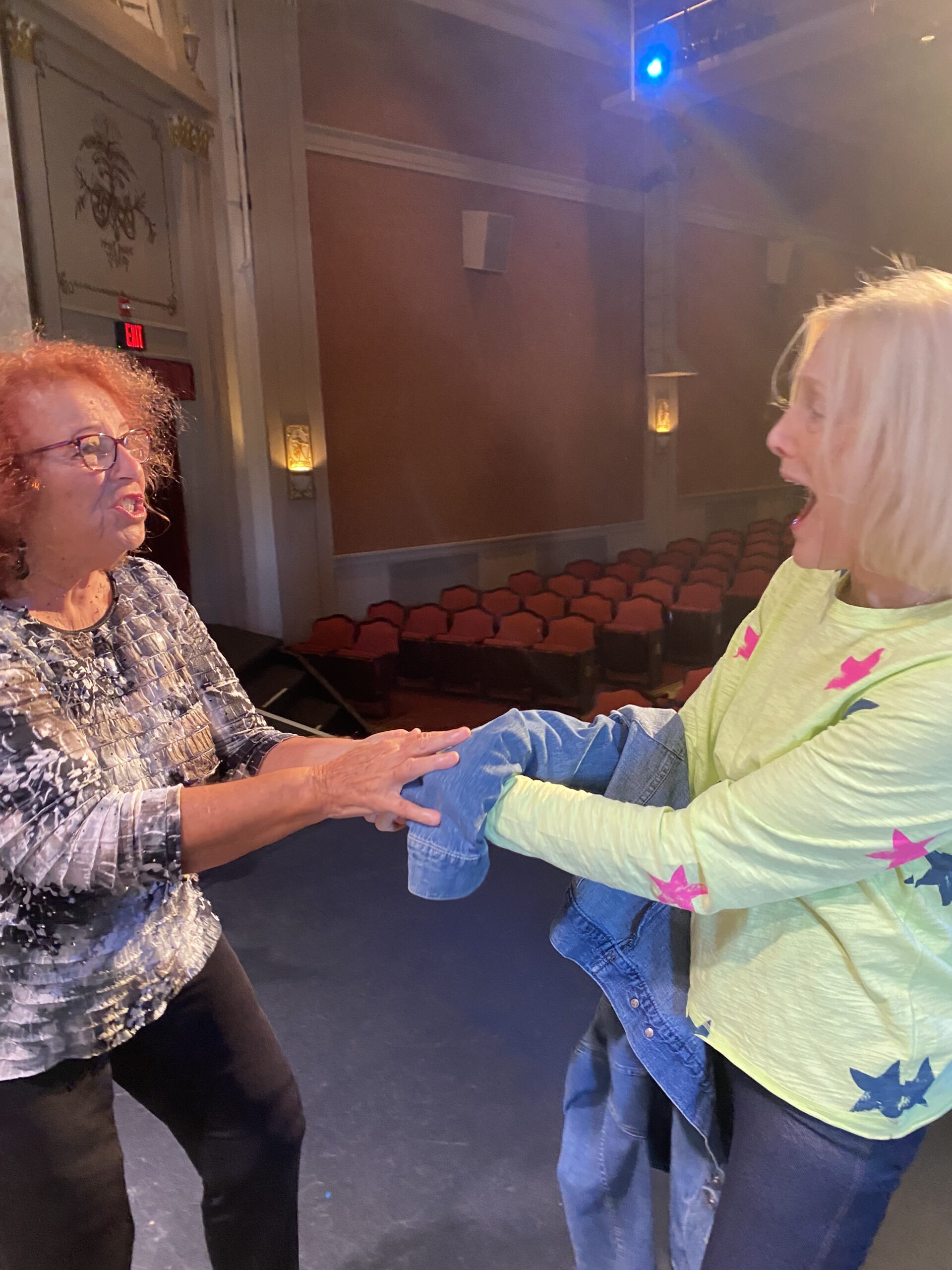 Participants in the Melodies & Memories program rehearsing at WHBPAC. COURTESY WHBPAC