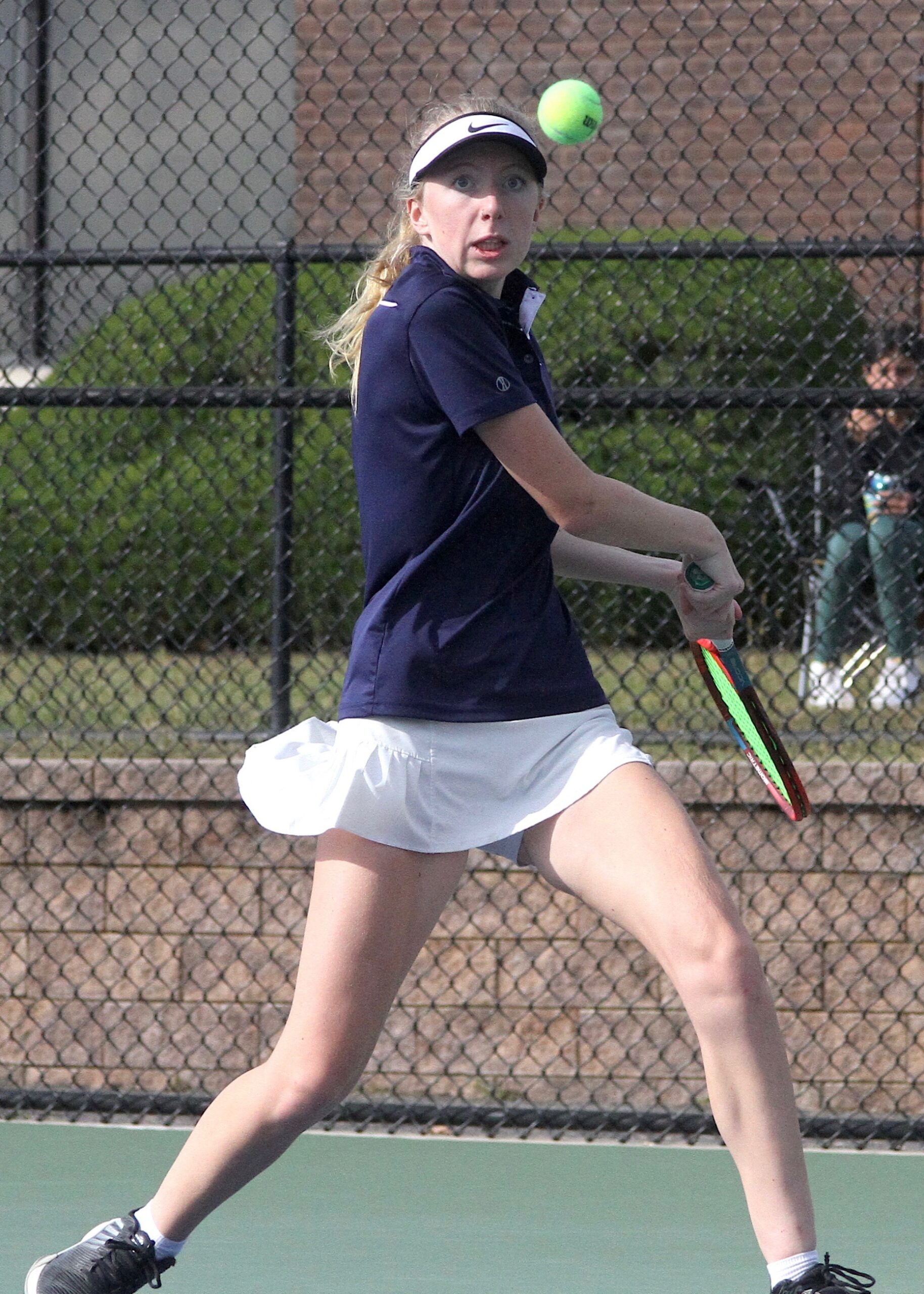 Ross senior Emmy Winter made it to the quarterfinals of the Suffolk County singles tournament. DESIRÉE KEEGAN