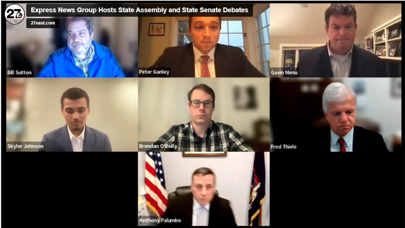 The Express News Group hosted a State senate and State Assembly debate on Monday night.