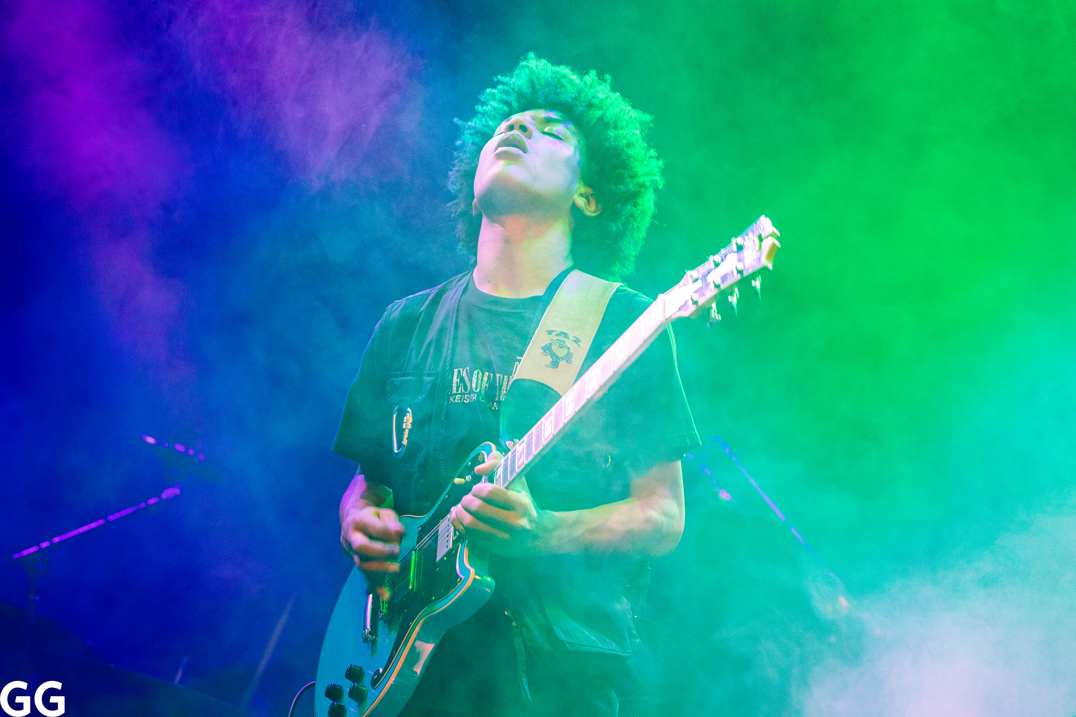 Guitarist Brandon 