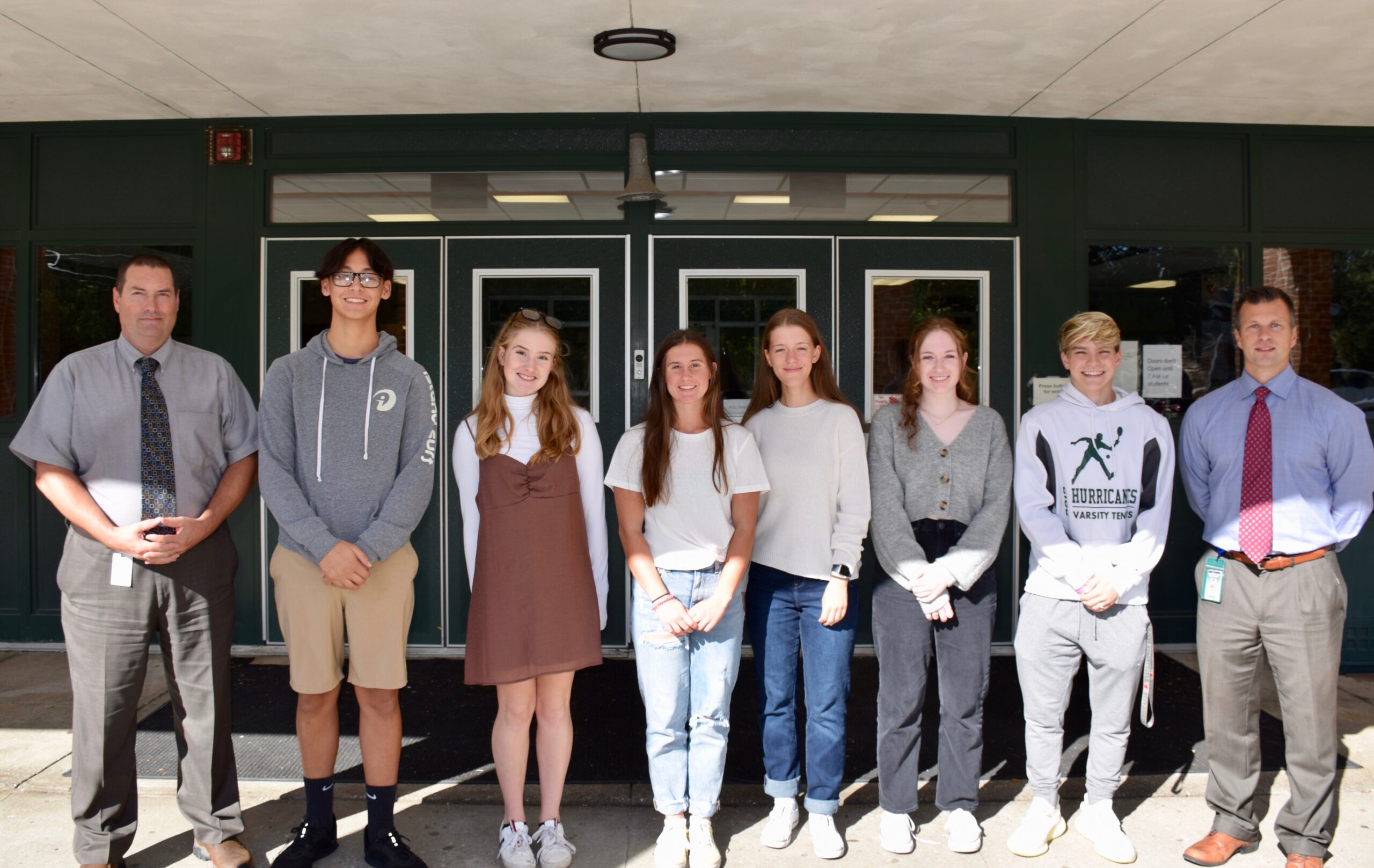 Seven Westhampton Beach High School students, Daniel Gosnell, Julia
Greiner, McKenna Heaney, Samantha Schaumloffel, Megan Sitzmann, Emily Tully and Gavin Vander Schaaf have earned New York State Scholarships for Academic Excellence.
The students qualified for the scholarships based on their exceptional GPAs and Regents test scores. The scholarships can be used toward a New York State institution of higher education. COURTESY WESTHAMPTON BEACH SCHOOL DISTRICT