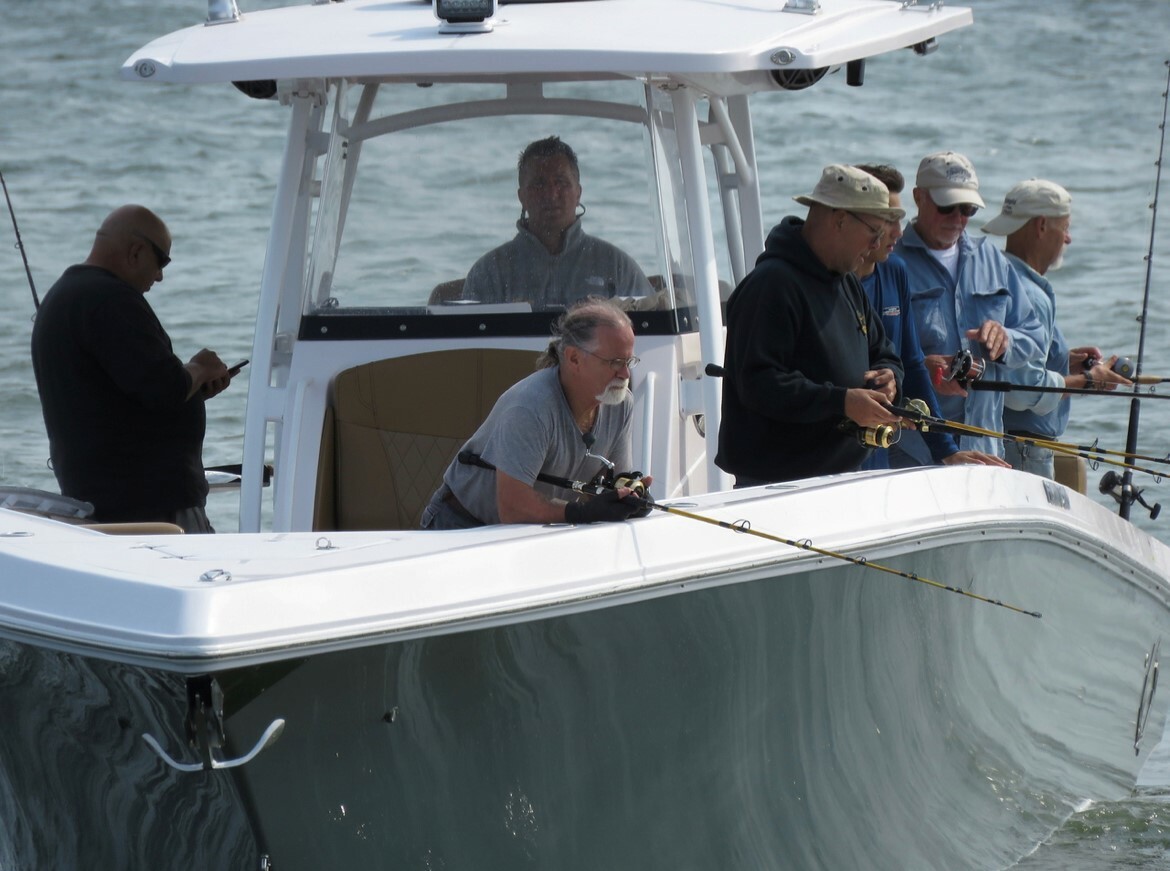 Hamptons Watercraft & Marine hosted its fifth annual Take a Vet Fishing tournament recently. COURTESY HAMPTONS WATERCRAFT & MARINE