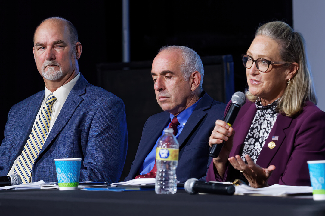 Peter Van Scooyoc, Jay Schneiderman and Bridget Fleming.