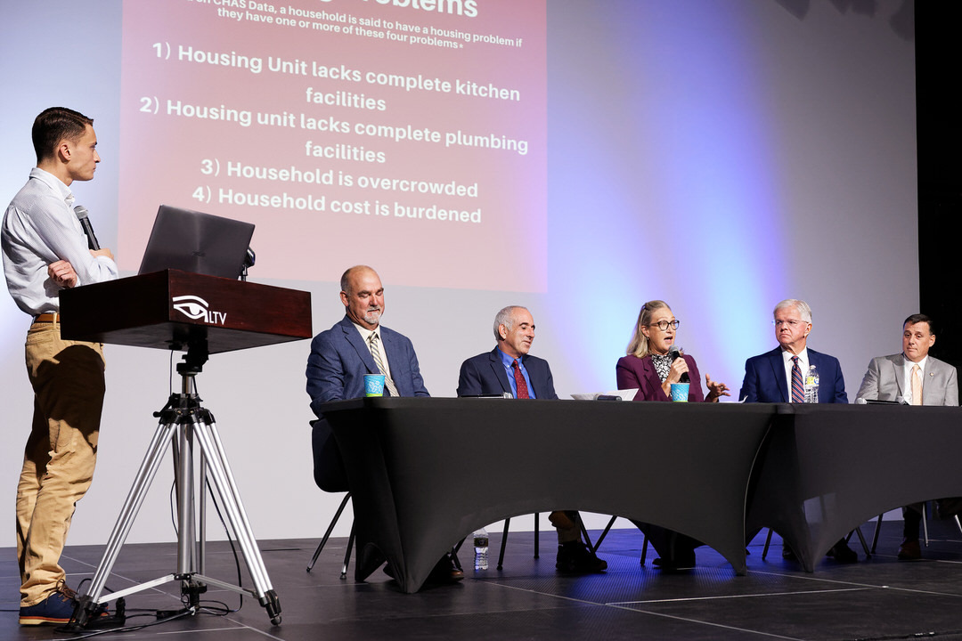 The LTV community housing forum.