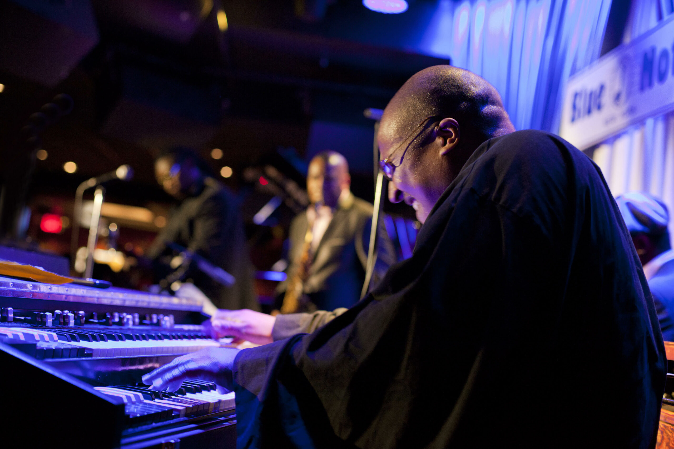 Pianist Greg Lewis kicked off the Hamptons Jazz Fest’s Winter Series with a February 25 show at the Parrish Art Museum. COURTESY HAMPTONS JAZZ FEST