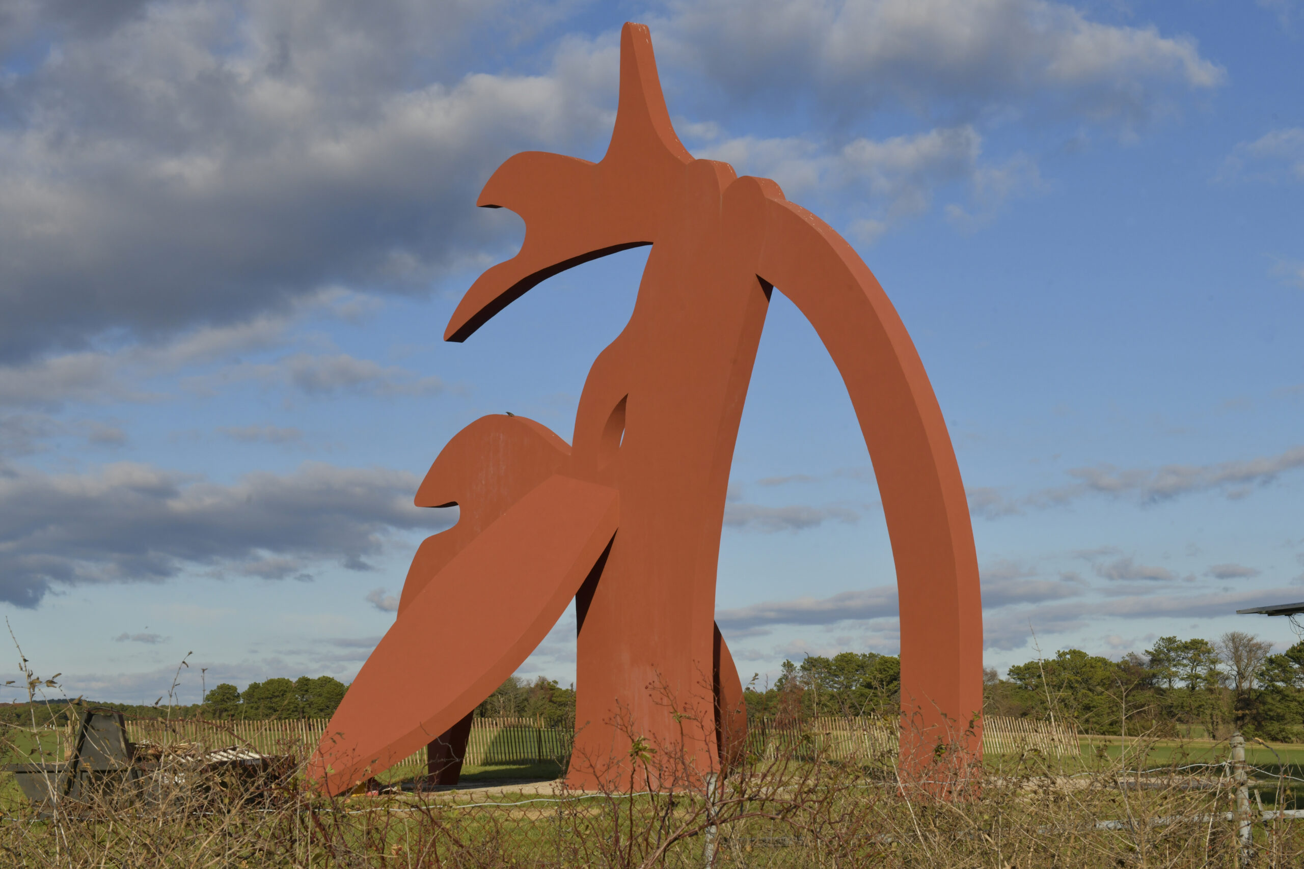 The iconic Hamptons sculpture, 