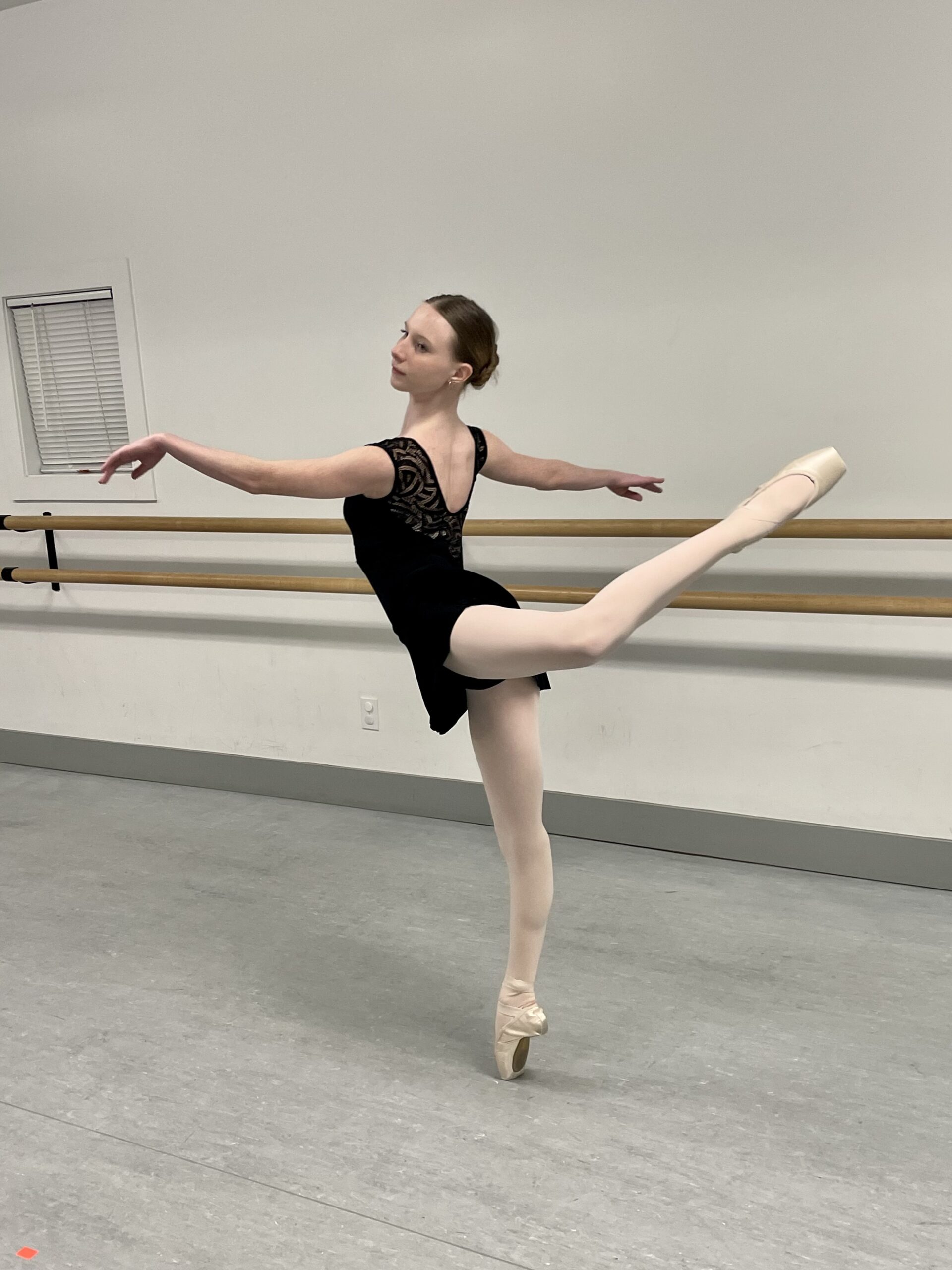 East Hampton High School junior Maya Leathers will share the role of the Sugar Plum Fairy with two fellow ballerinas in Studio 3's production of the Nutcracker this holiday season. JENNIFER VAN ARSDALE