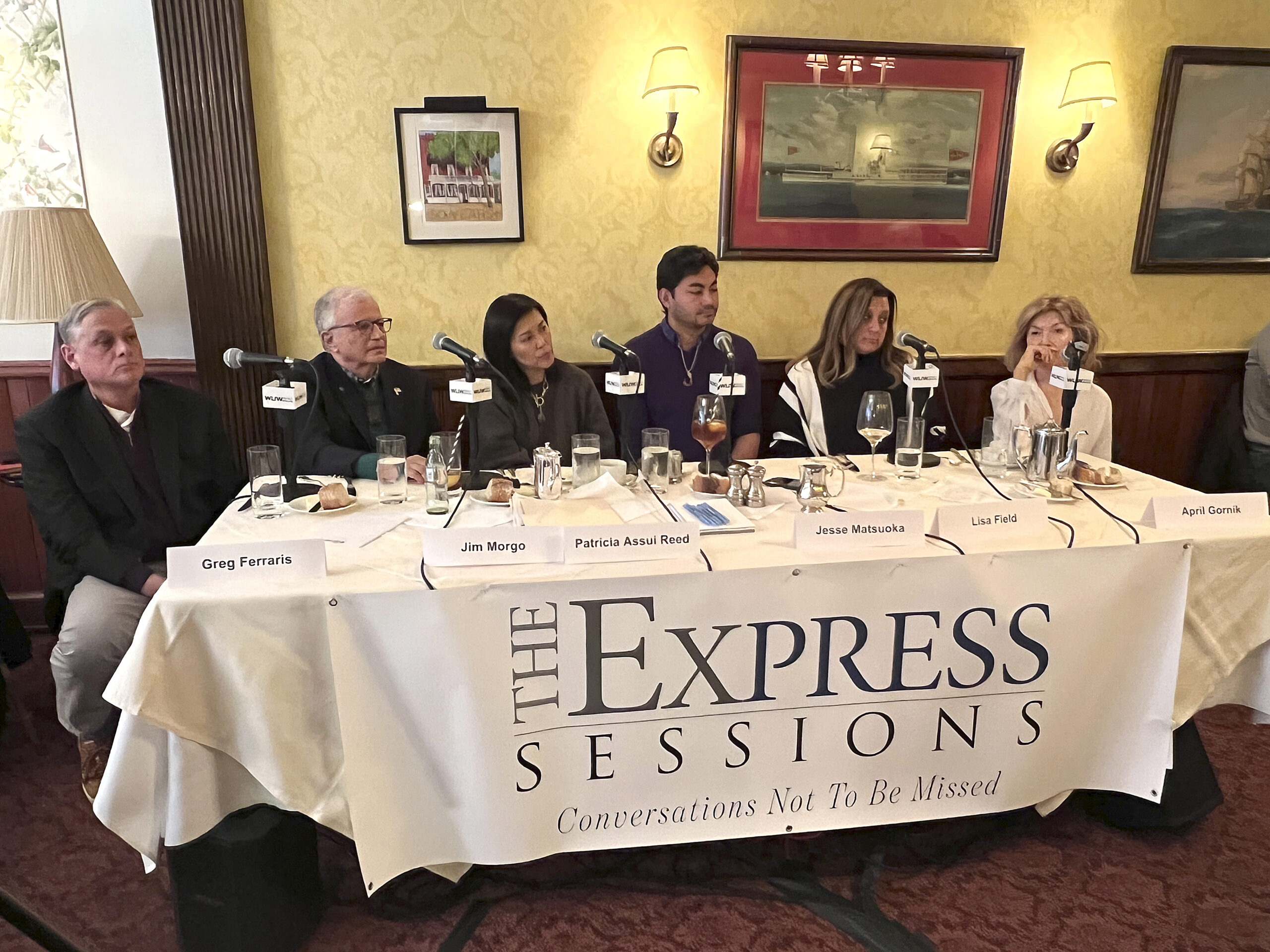 The Express Session,  “The Sag Harbor Template and What We Can Learn From It,” was held on Thursday afternoon at the American Hotel.   DANA SHAW