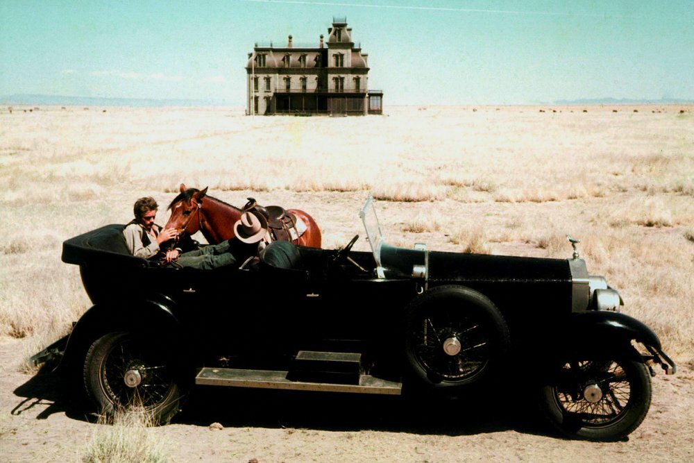 James Dean in the George Stevens 