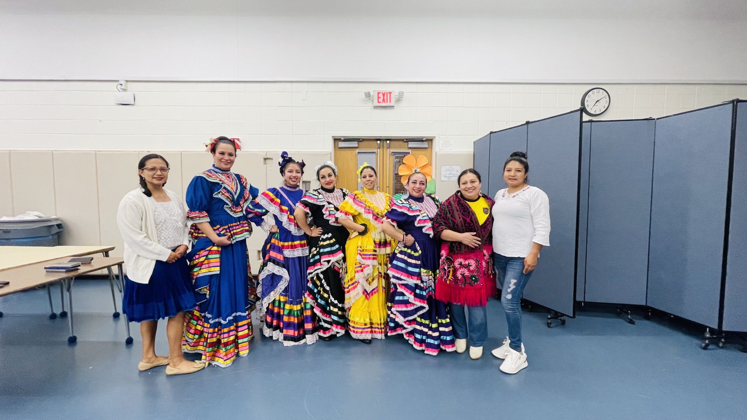 Southampton Intermediate School’s Parent Teacher Organization recently held a Multicultural Night as a way for families to share their cultural backgrounds. The event featured dance acts that highlighted diversity in the school. In addition, students carried paper “passports” to tour the different countries represented at stations set up by families. The stations featured traditional cuisine and information about each family’s culture. COURTESY SOUTHAMPTON SCHOOL DISTRICT