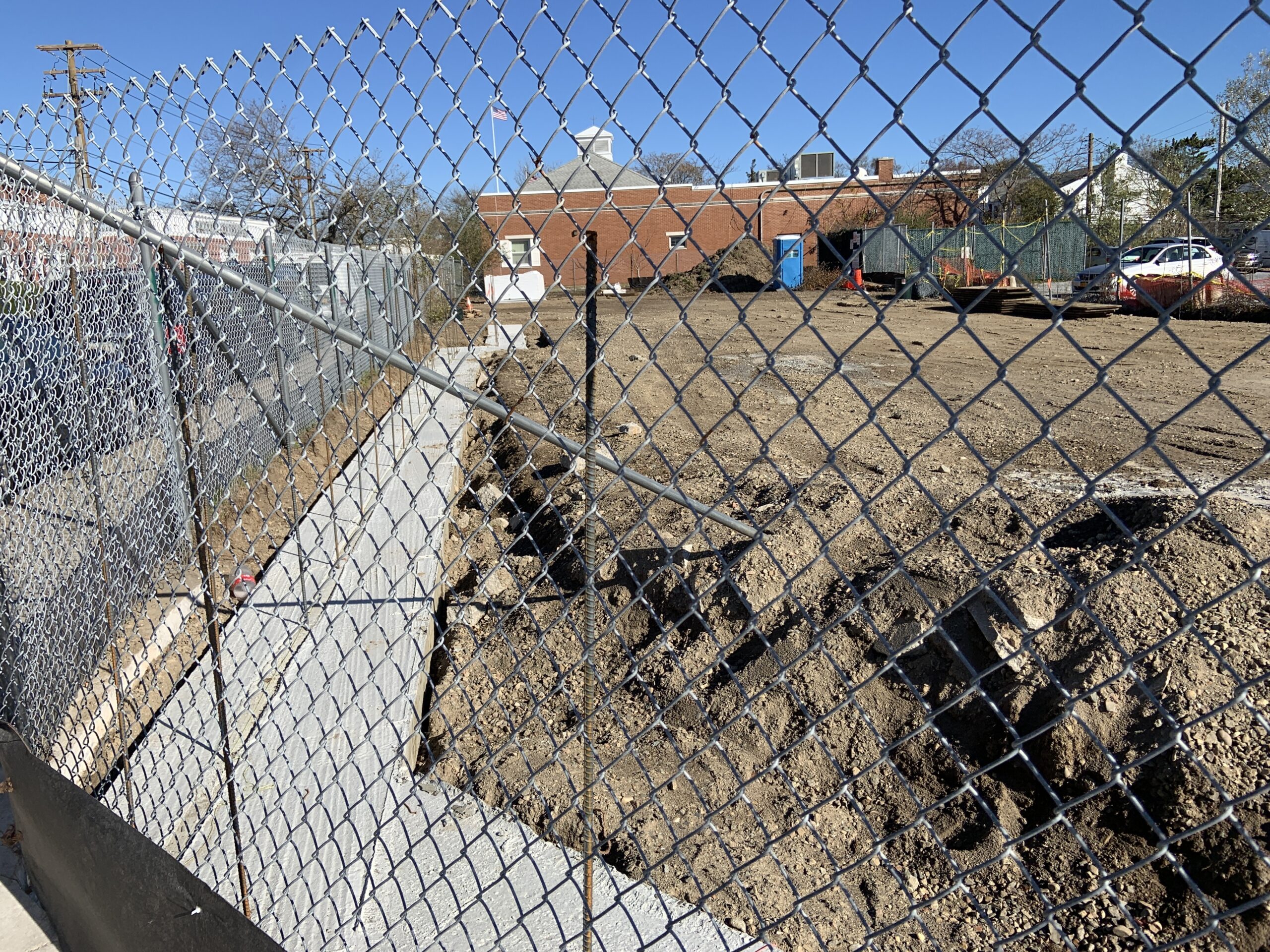 A State Supreme Court judge halted work on the Schiavoni family property at 31 Long Island Avenue, pending a hearing before the Sag Harbor Village Zoning Board of Appeals on a challenge to a recently issued building permit. STEPHEN J. KOTZ