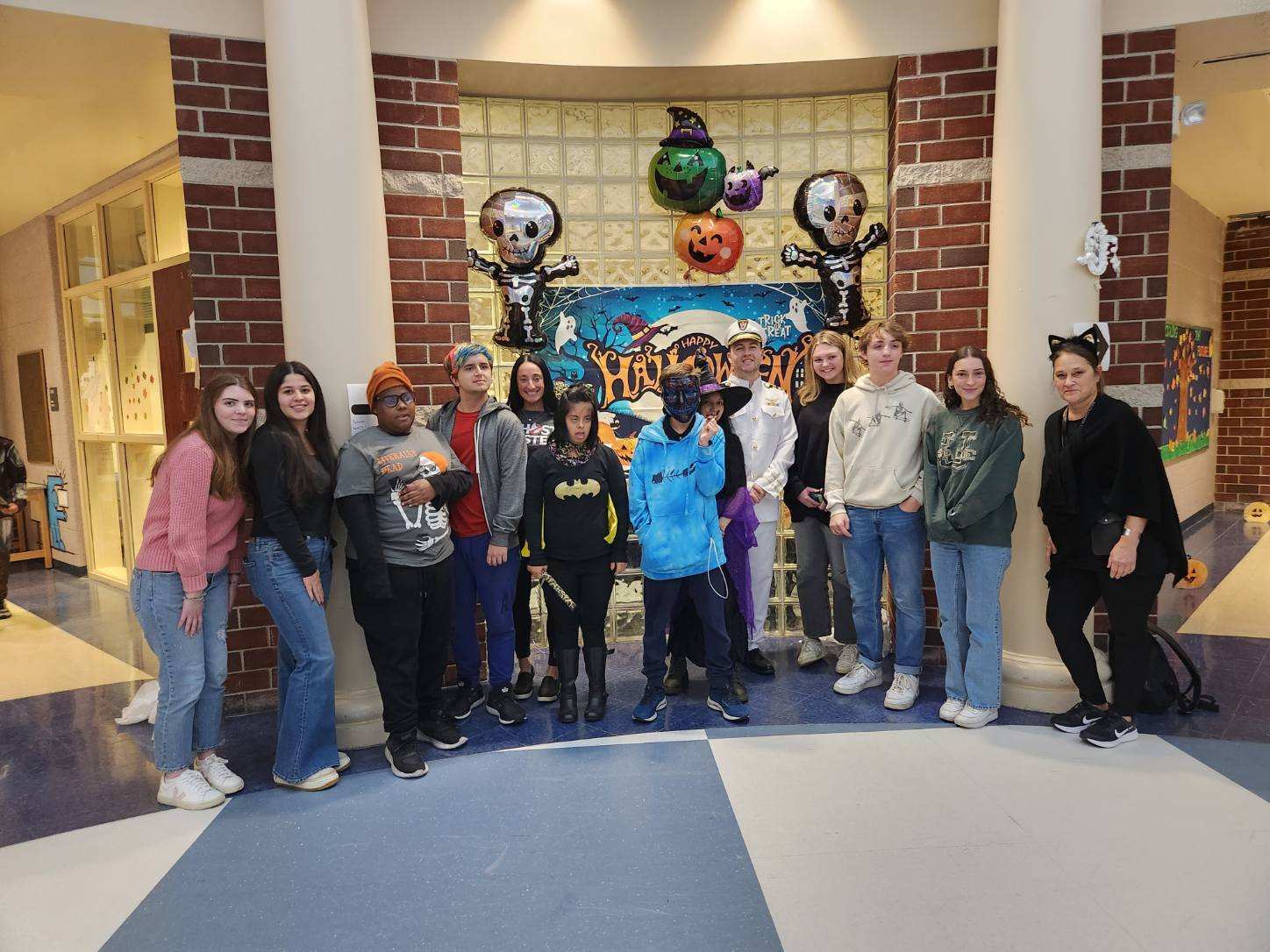 Members of Southampton High School’s Best Buddies Club attended a unified 