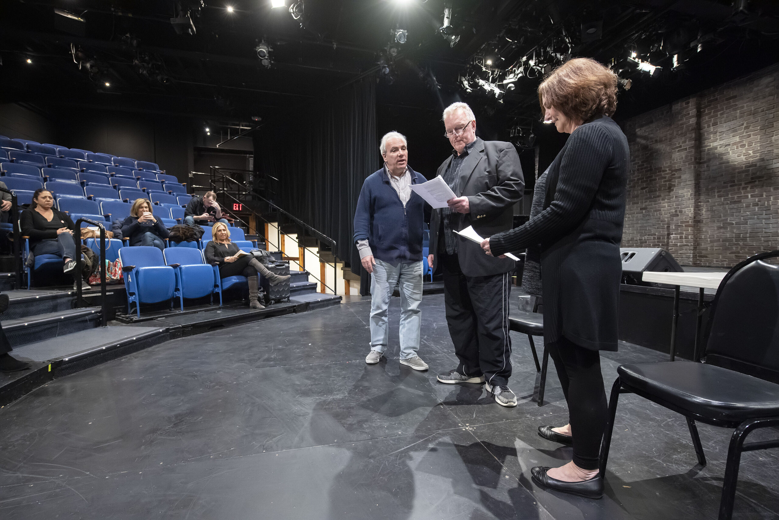 Adult Theater Workshop at Bay Street Theater. COURTESY BAY STREET THEATER