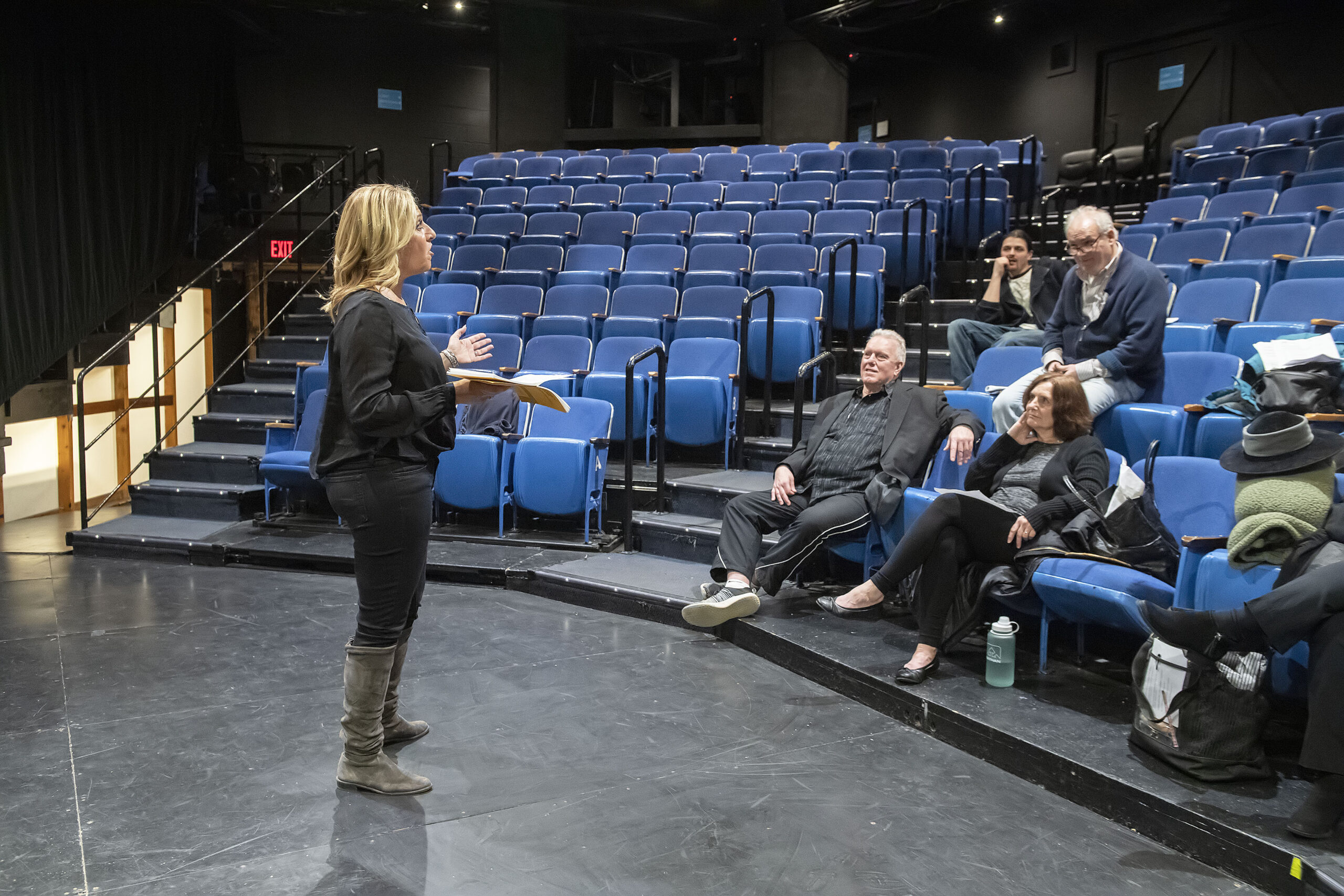 Adult Theater Workshop at Bay Street Theater. COURTESY BAY STREET THEATER