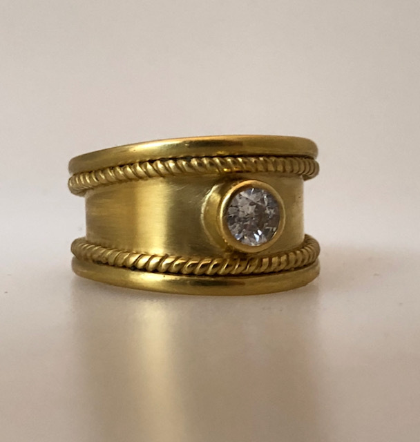 A ring by Lois Gore. LOIS GORE