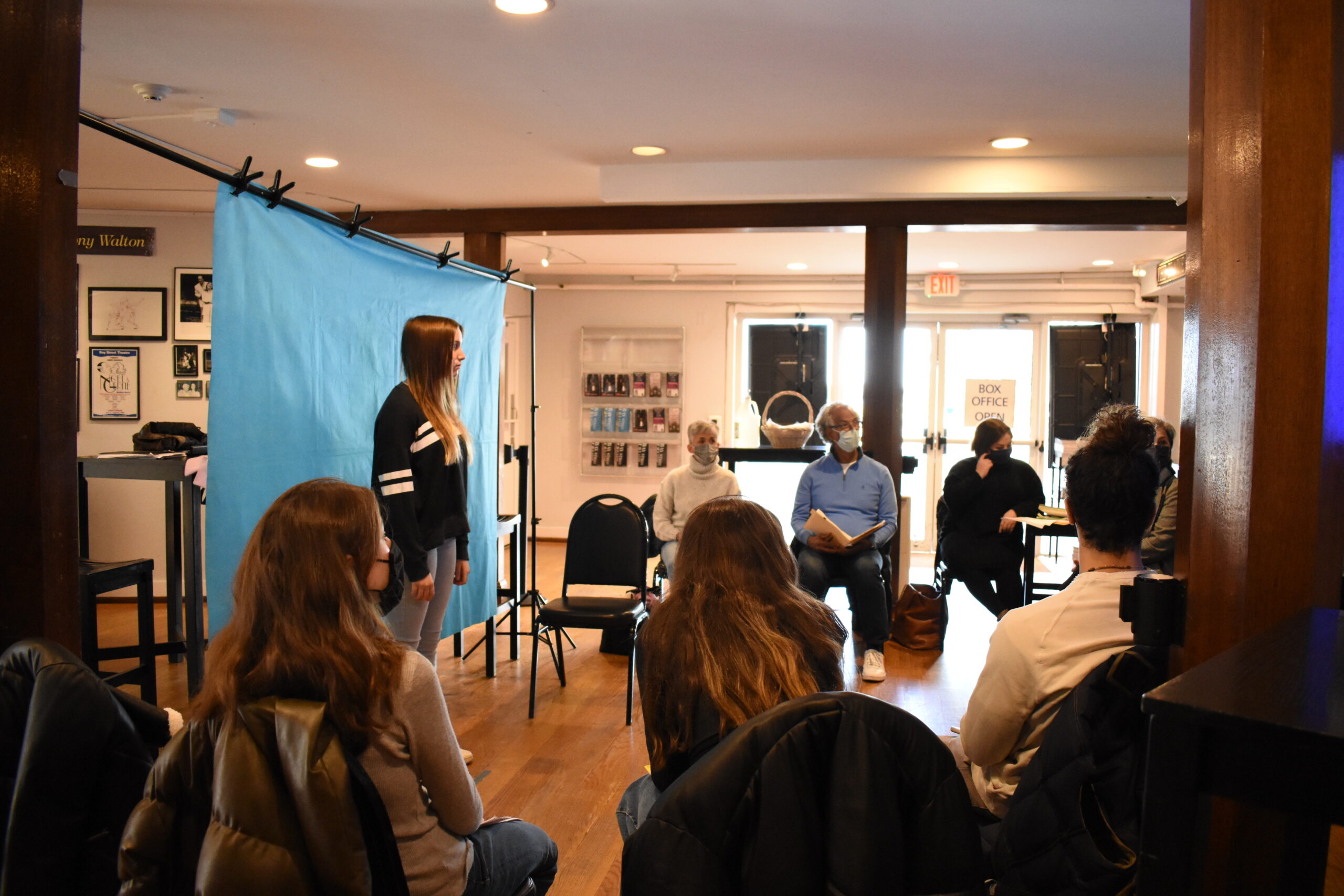 On Camera Acting with Meghan Rafferty at Bay Street Theater. COURTESY BAY STREET THEATER