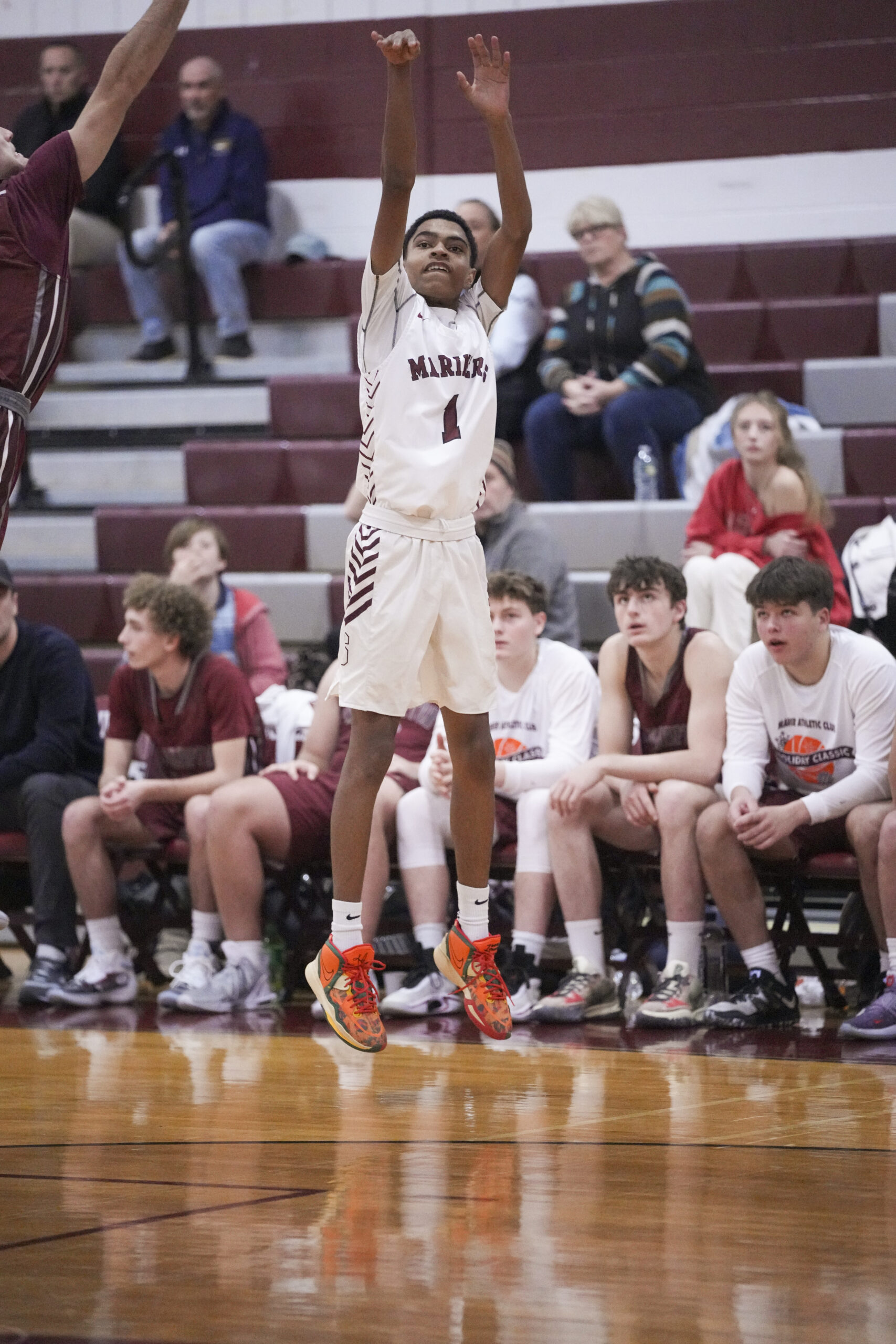 Southampton's Tyson Reddick, who scored 17 points in the final's victory over East Hampton Saturday night, was named to the All-Tournament Team.   RON ESPOSITO