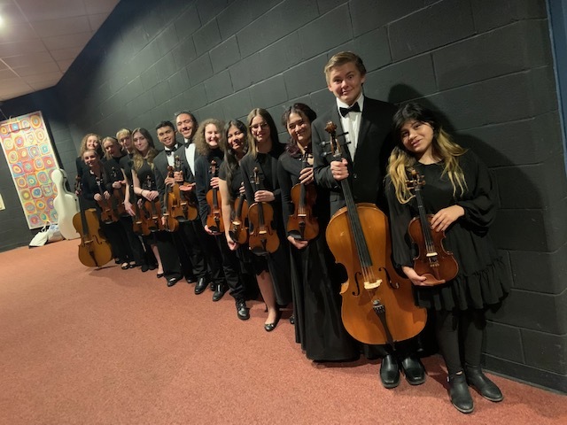 Southampton High School student-musicians recently earned college credit through Suffolk County Community College’s Beacon program. COURTESY SOUTHAMPTON SCHOOL DISTRICT