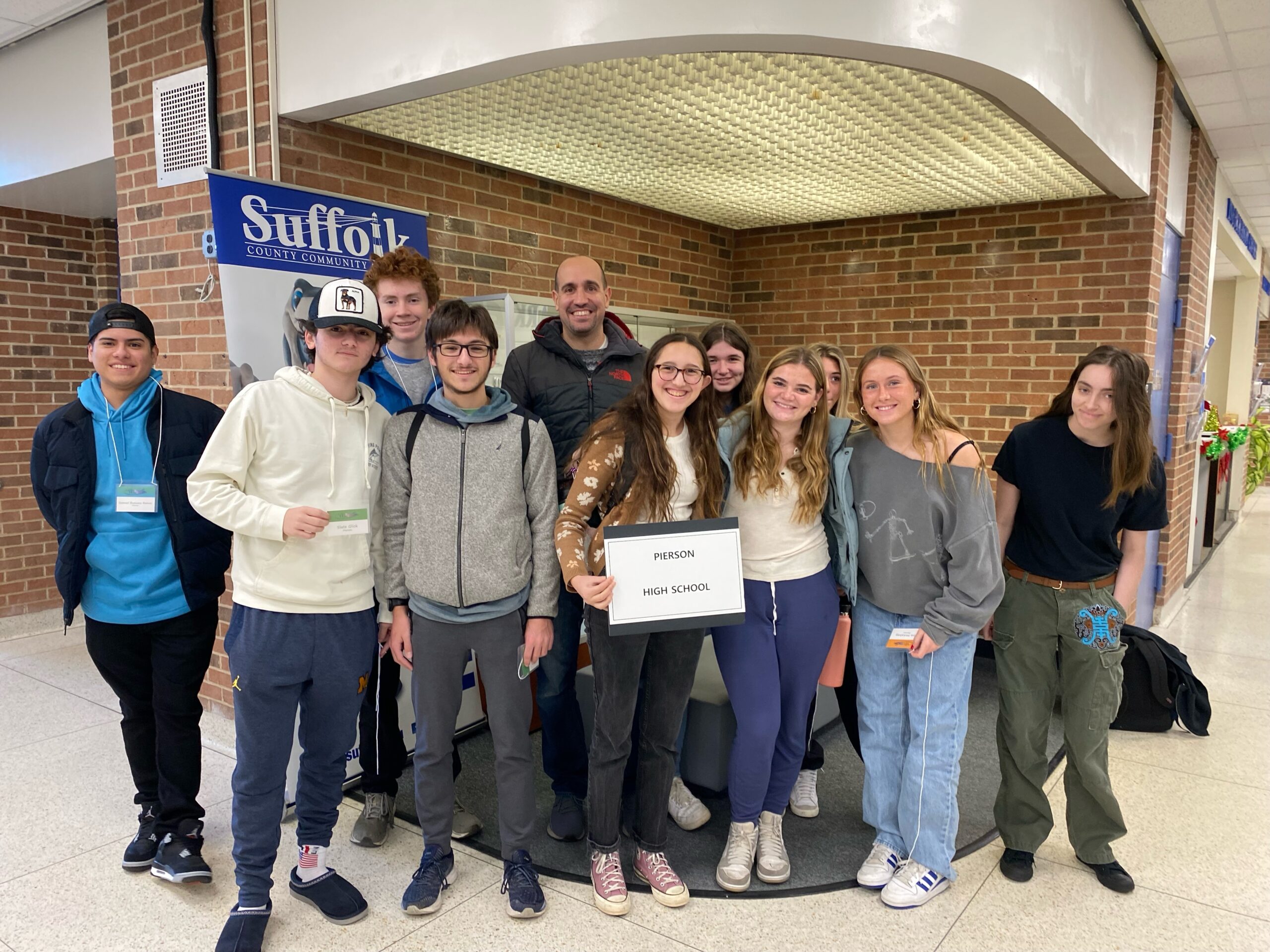 Pierson High School students attended the East End Youth Leadership Summit to learn about healthy living and set the right example for their peers. COURTESY SAG HARBOR SCHOOL DISTRICT