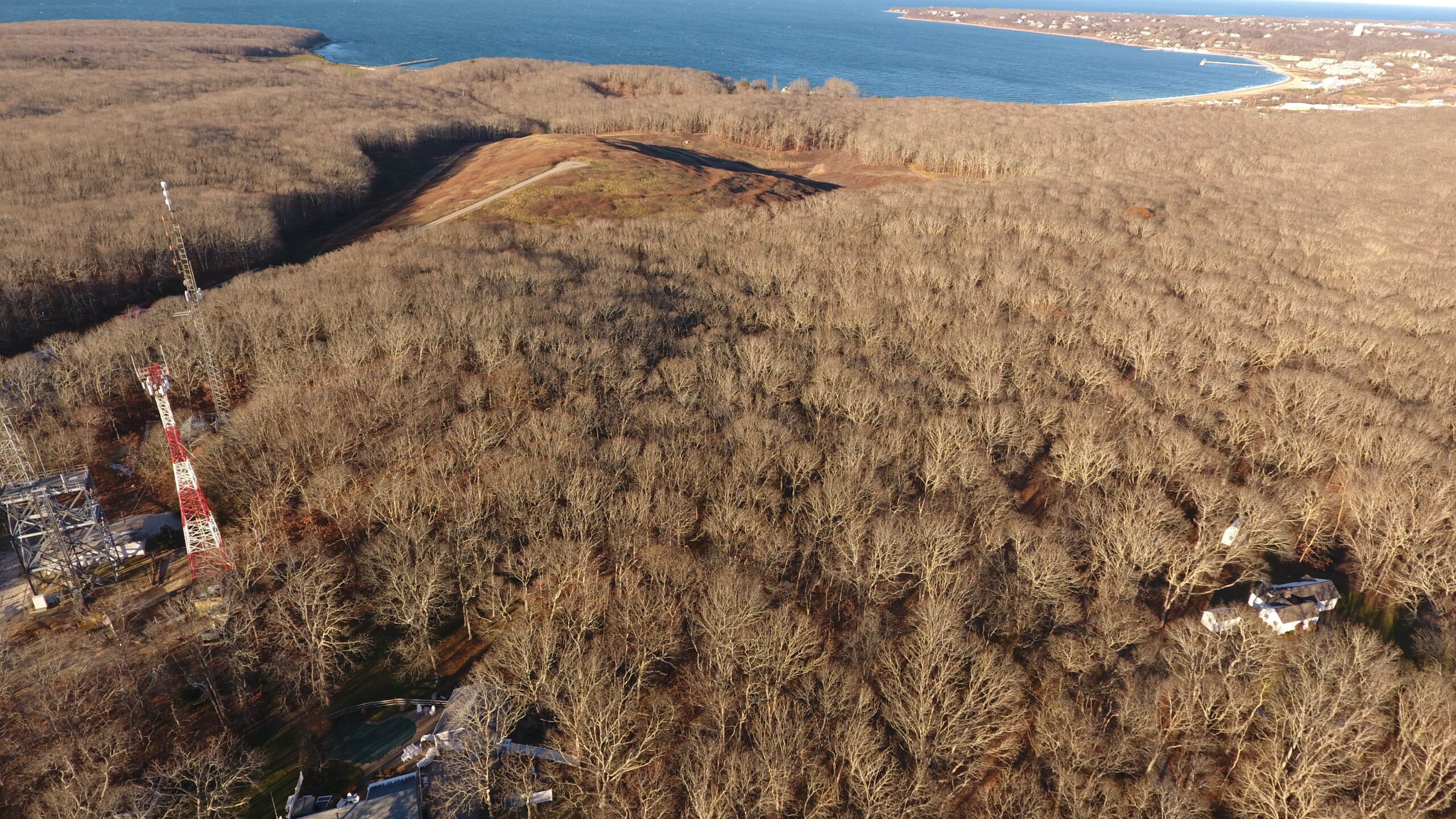 East Hampton Town is now eyeing land in Hither Hills to the east of the town landfill as a potential site for a new sewage treatment plant, if it can win approval from the county and overcome opposition from nearby residents.