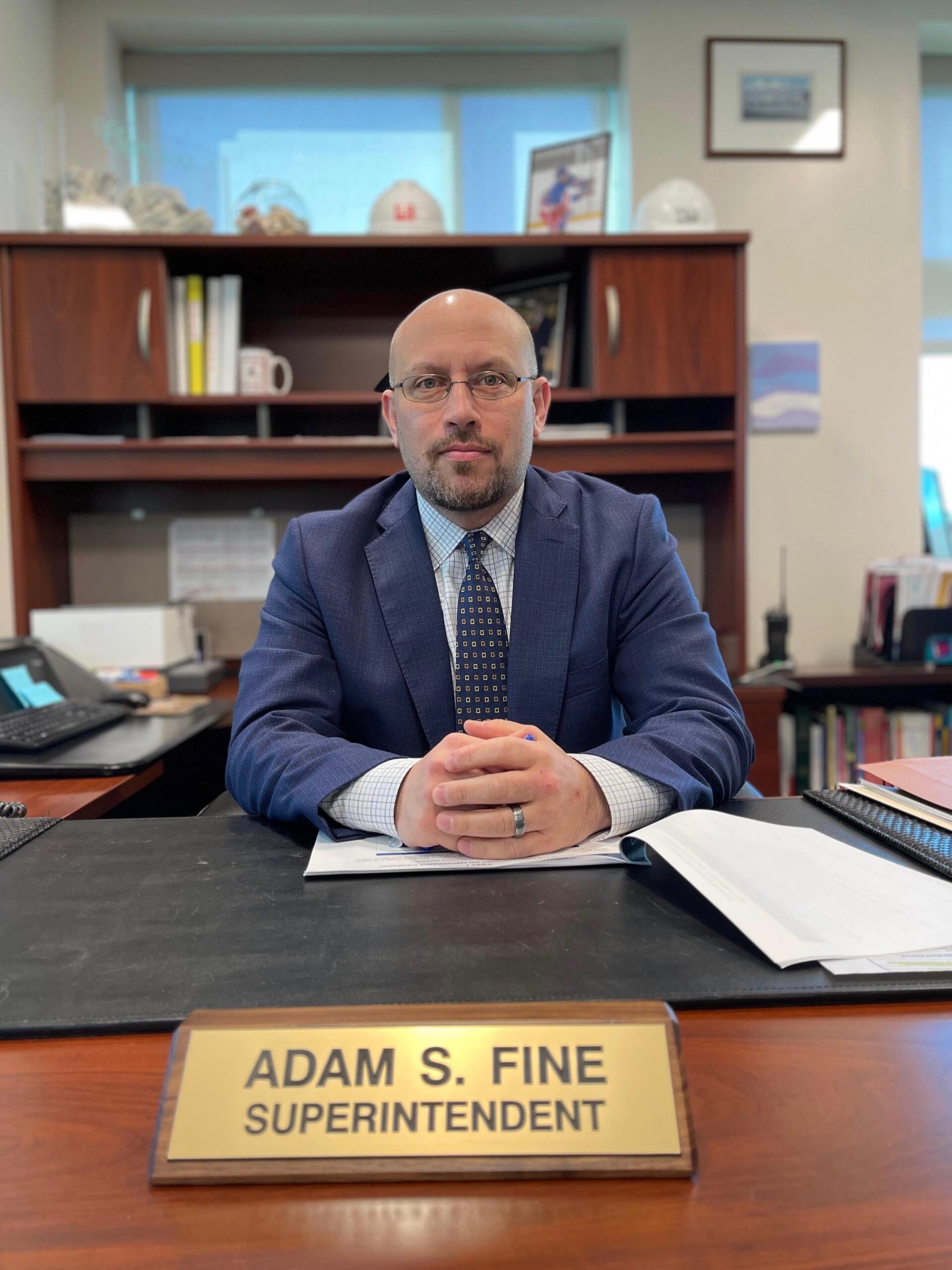 East Hampton Superintendent Adam Fine