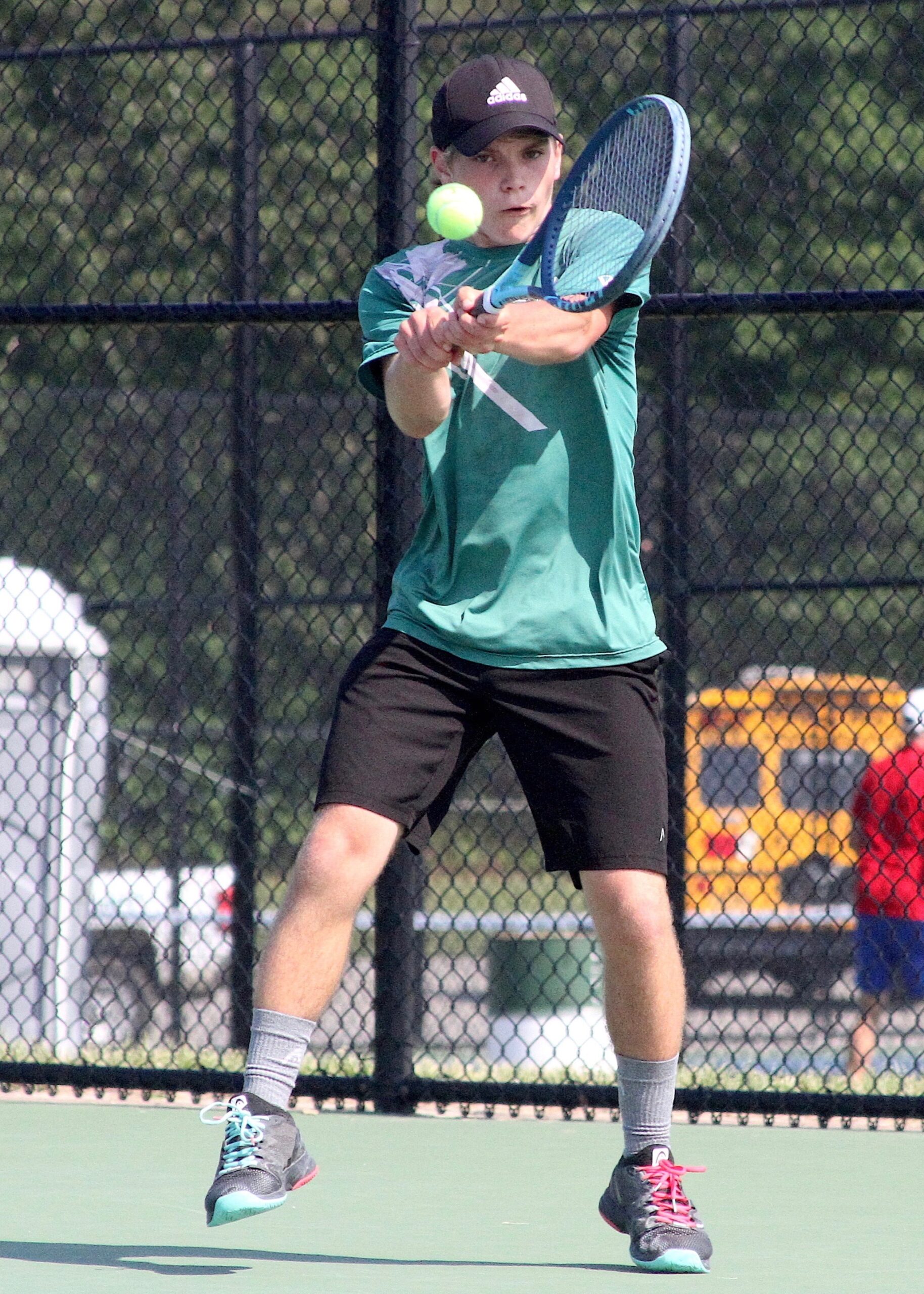 Gavin Vander Schaaf has played at first singles for the Hurricanes and been named captain the past two seasons. DESIRÉE KEEGAN