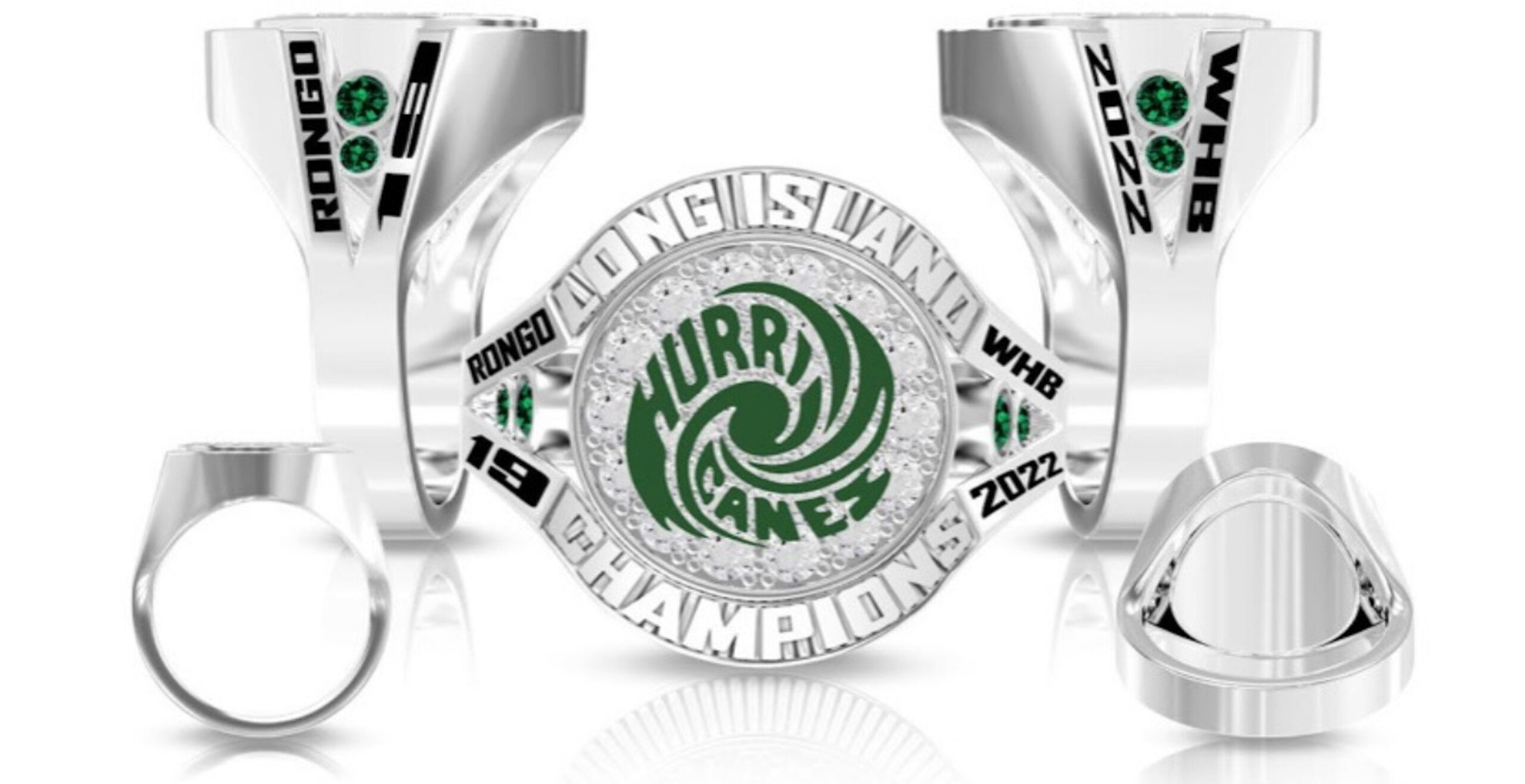 A rendering of recent graduate Olivia Rongo's Long Island championship ring. COURTESY OLIVIA RONGO